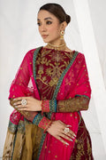 Zarif | LA CELESTE LUXURY Formals | ZLC 04 BURNT ROSE by Zarif - Designer Dress - Type: Ladies Clothes - Available at Libayah - 100% Original