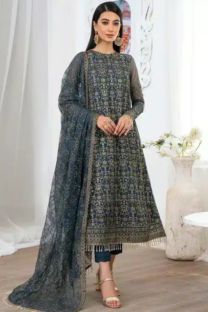 Zarif | Meeral Formals | ZLM 07 MEYSA by Zarif - Designer Dress - Type: Ladies Clothes - Available at Libayah - 100% Original