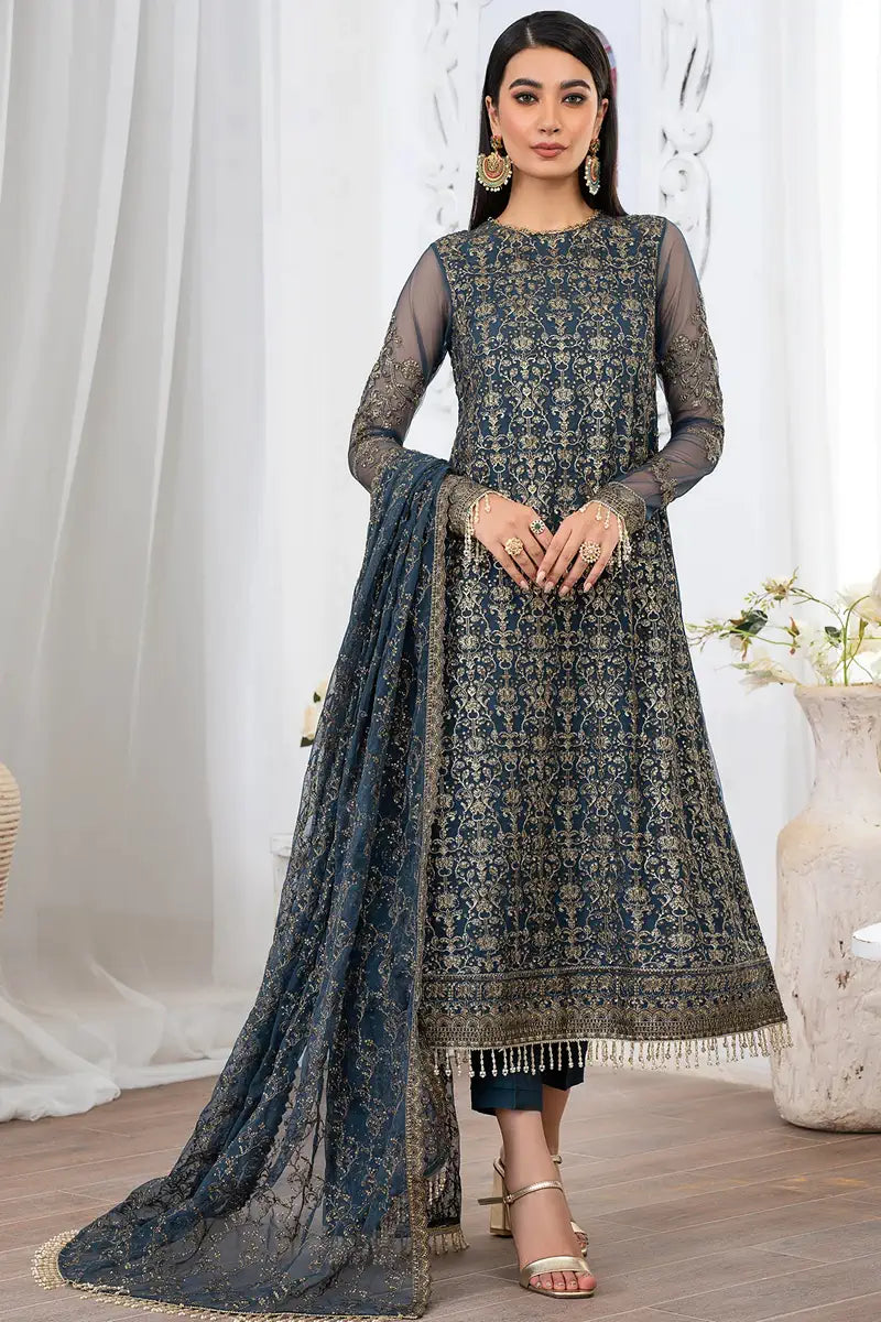 Zarif | Meeral Formals | ZLM 07 MEYSA by Zarif - Designer Dress - Type: Ladies Clothes - Available at Libayah - 100% Original