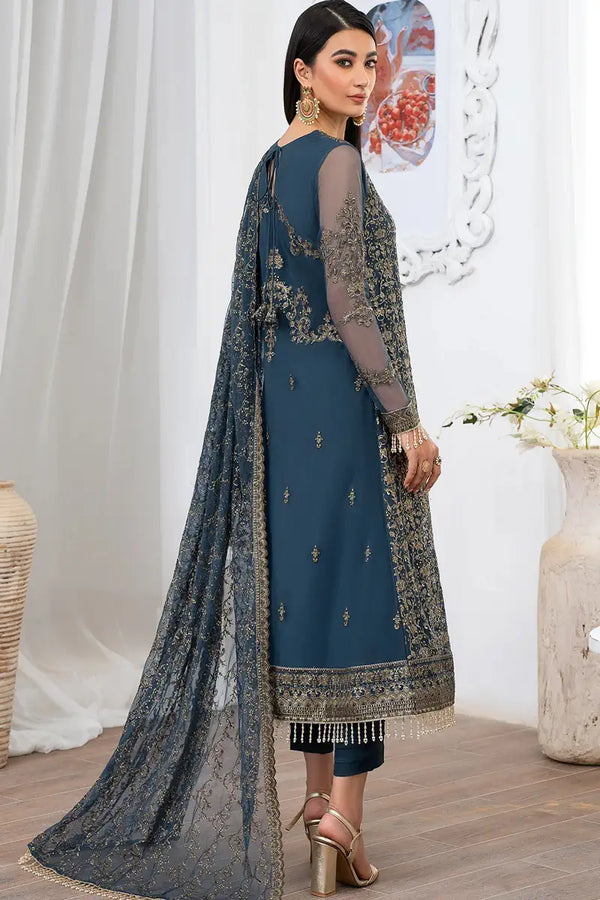 Zarif | Meeral Formals | ZLM 07 MEYSA by Zarif - Designer Dress - Type: Ladies Clothes - Available at Libayah - 100% Original