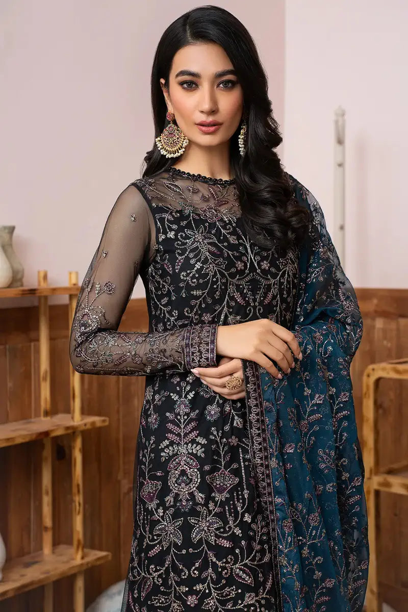 Zarif | Meeral Formals | ZLM 02 ZIMMEL by Zarif - Designer Dress - Type: Ladies Clothes - Available at Libayah - 100% Original