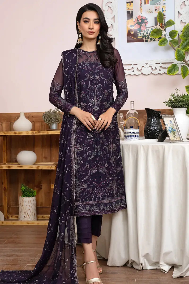 Zarif | Meeral Formals | ZLM 05 SCARLETT by Zarif - Designer Dress - Type: Ladies Clothes - Available at Libayah - 100% Original