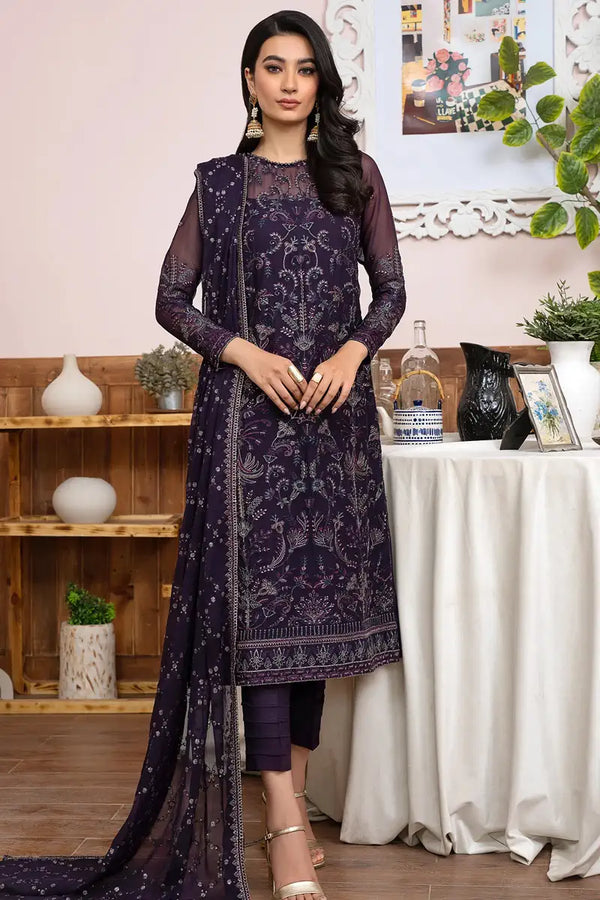 Zarif | Meeral Formals | ZLM 05 SCARLETT by Zarif - Designer Dress - Type: Ladies Clothes - Available at Libayah - 100% Original