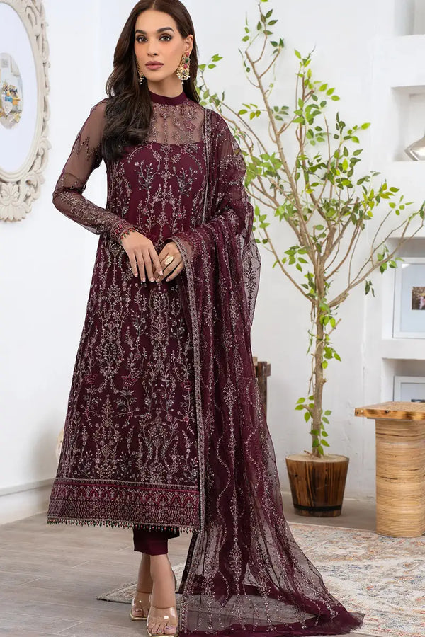 Zarif | Meeral Formals | ZLM 06 MARIE by Zarif - Designer Dress - Type: Ladies Clothes - Available at Libayah - 100% Original