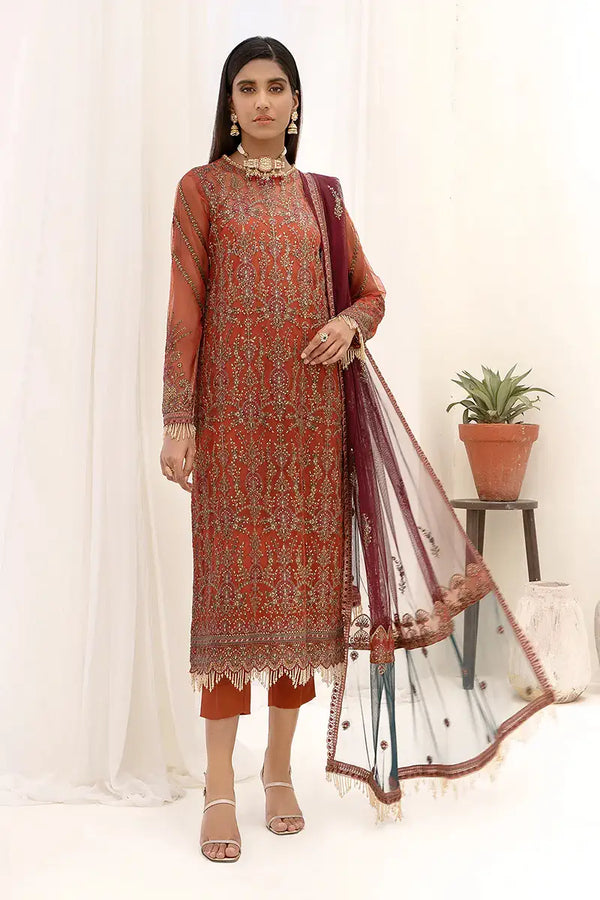 Zarif | Nazneen Formals | ZN 05 IRIS by Zarif - Designer Dress - Type: Ladies Clothes - Available at Libayah - 100% Original