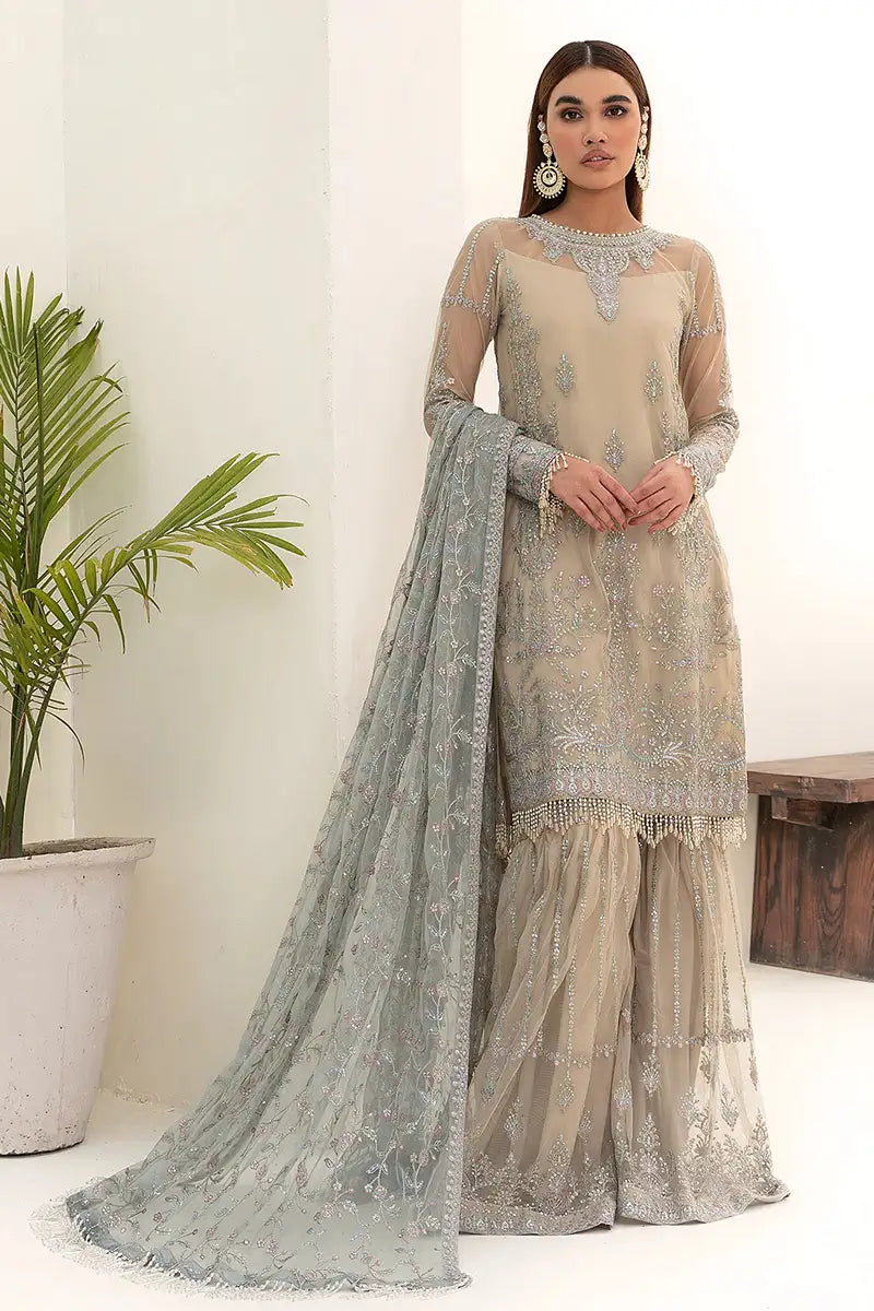 Zarif | Nazneen Formals | ZN 04 MOON LIGHT by Zarif - Designer Dress - Type: Ladies Clothes - Available at Libayah - 100% Original