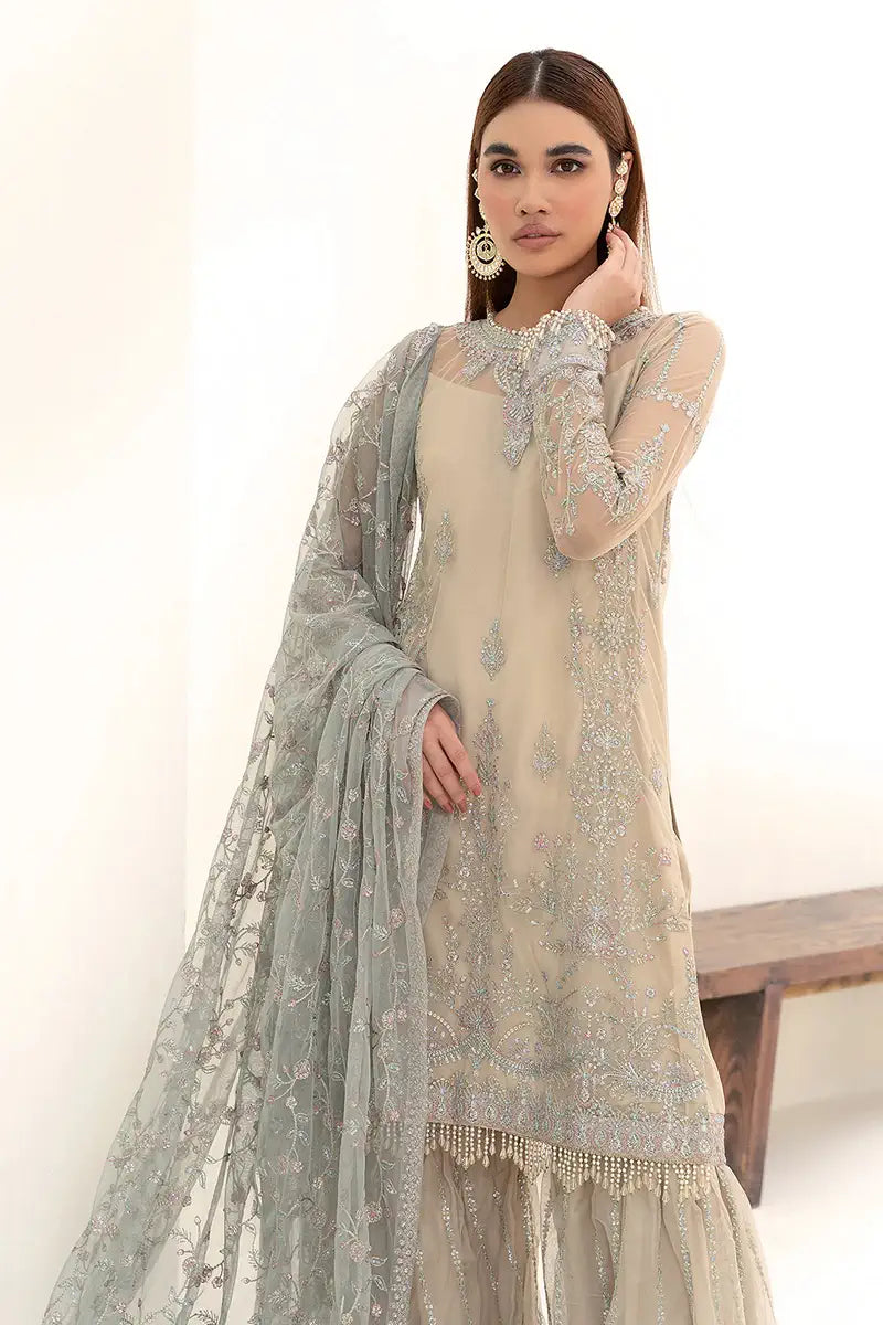 Zarif | Nazneen Formals | ZN 04 MOON LIGHT by Zarif - Designer Dress - Type: Ladies Clothes - Available at Libayah - 100% Original