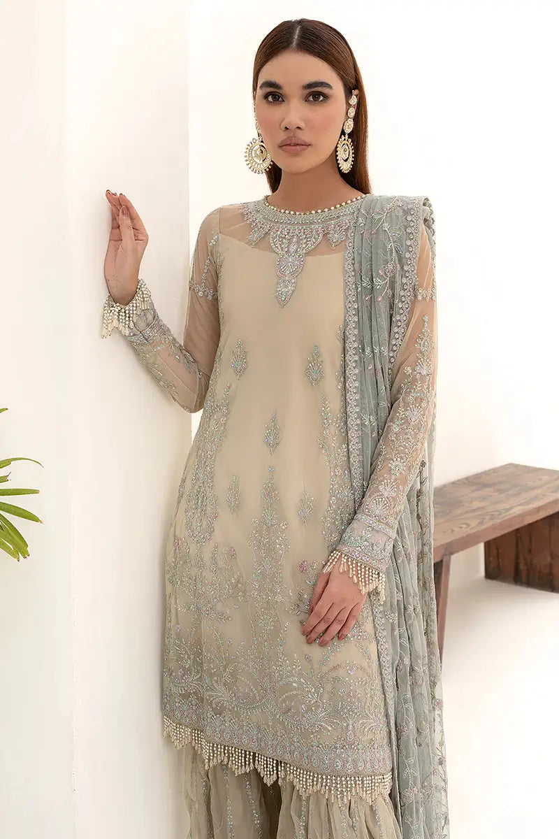 Zarif | Nazneen Formals | ZN 04 MOON LIGHT by Zarif - Designer Dress - Type: Ladies Clothes - Available at Libayah - 100% Original