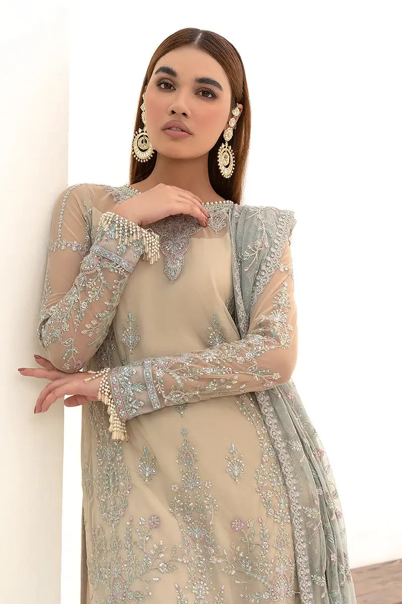 Zarif | Nazneen Formals | ZN 04 MOON LIGHT by Zarif - Designer Dress - Type: Ladies Clothes - Available at Libayah - 100% Original