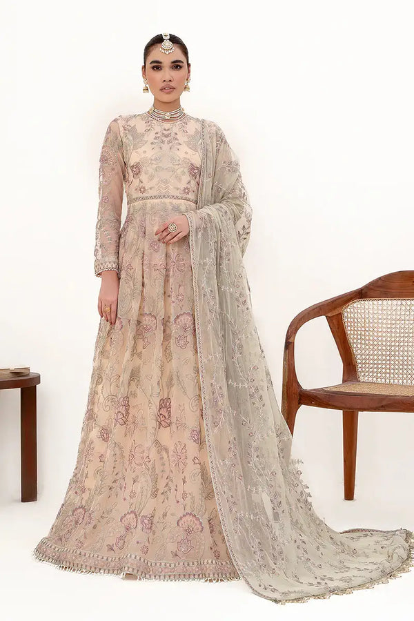Zarif | Nazneen Formals | ZN 08 ROSERIE by Zarif - Designer Dress - Type: Ladies Clothes - Available at Libayah - 100% Original
