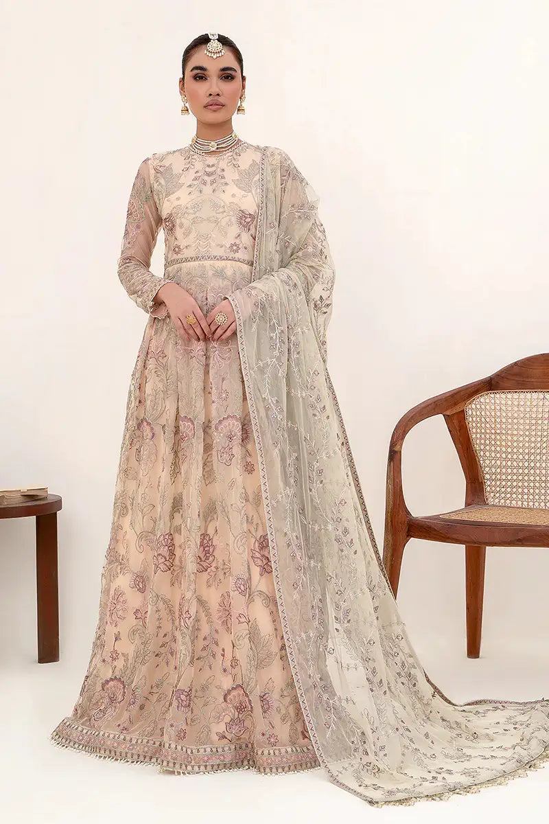 Zarif | Nazneen Formals | ZN 08 ROSERIE by Zarif - Designer Dress - Type: Ladies Clothes - Available at Libayah - 100% Original