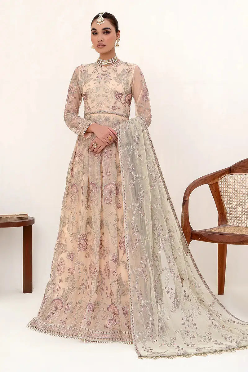 Zarif | Nazneen Formals | ZN 08 ROSERIE by Zarif - Designer Dress - Type: Ladies Clothes - Available at Libayah - 100% Original
