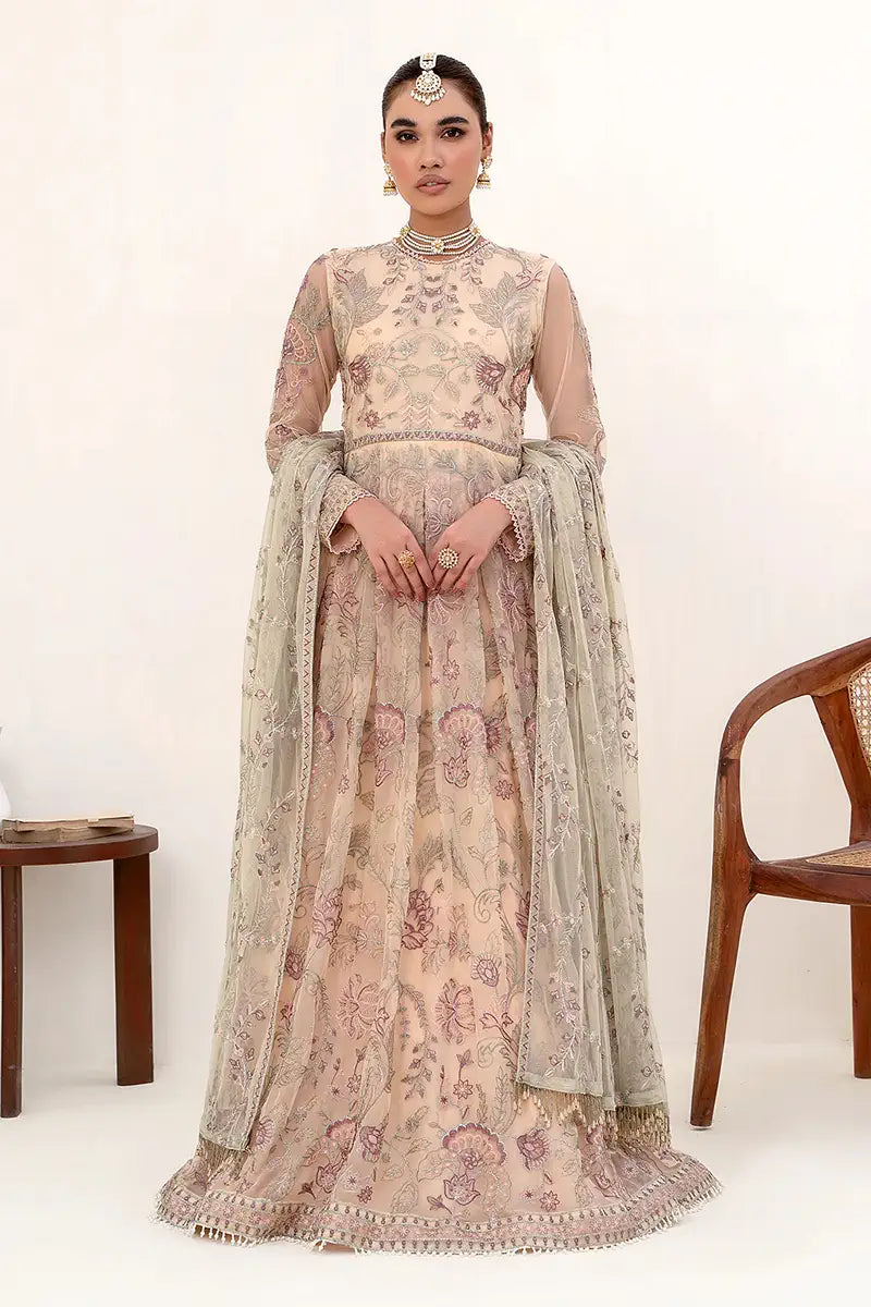 Zarif | Nazneen Formals | ZN 08 ROSERIE by Zarif - Designer Dress - Type: Ladies Clothes - Available at Libayah - 100% Original
