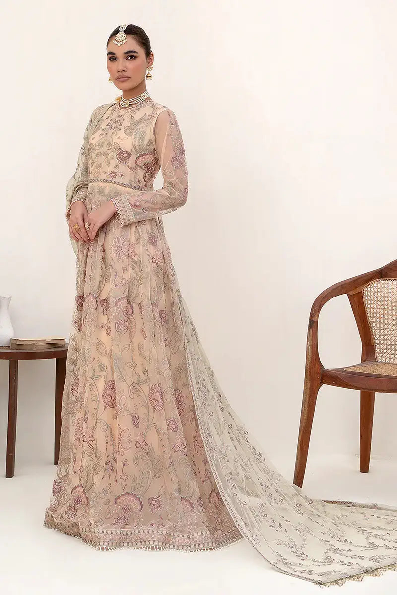 Zarif | Nazneen Formals | ZN 08 ROSERIE by Zarif - Designer Dress - Type: Ladies Clothes - Available at Libayah - 100% Original