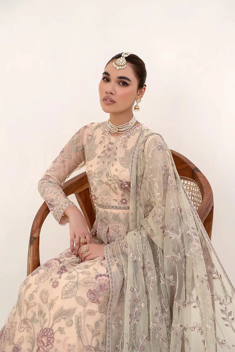 Zarif | Nazneen Formals | ZN 08 ROSERIE by Zarif - Designer Dress - Type: Ladies Clothes - Available at Libayah - 100% Original