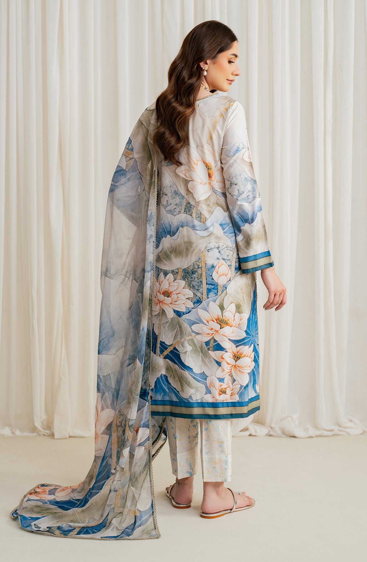 Zarif | Prints 24 |  ZGS 03 ASLAAN by Zarif - Designer Dress - Type: Ladies Clothes - Available at Libayah - 100% Original
