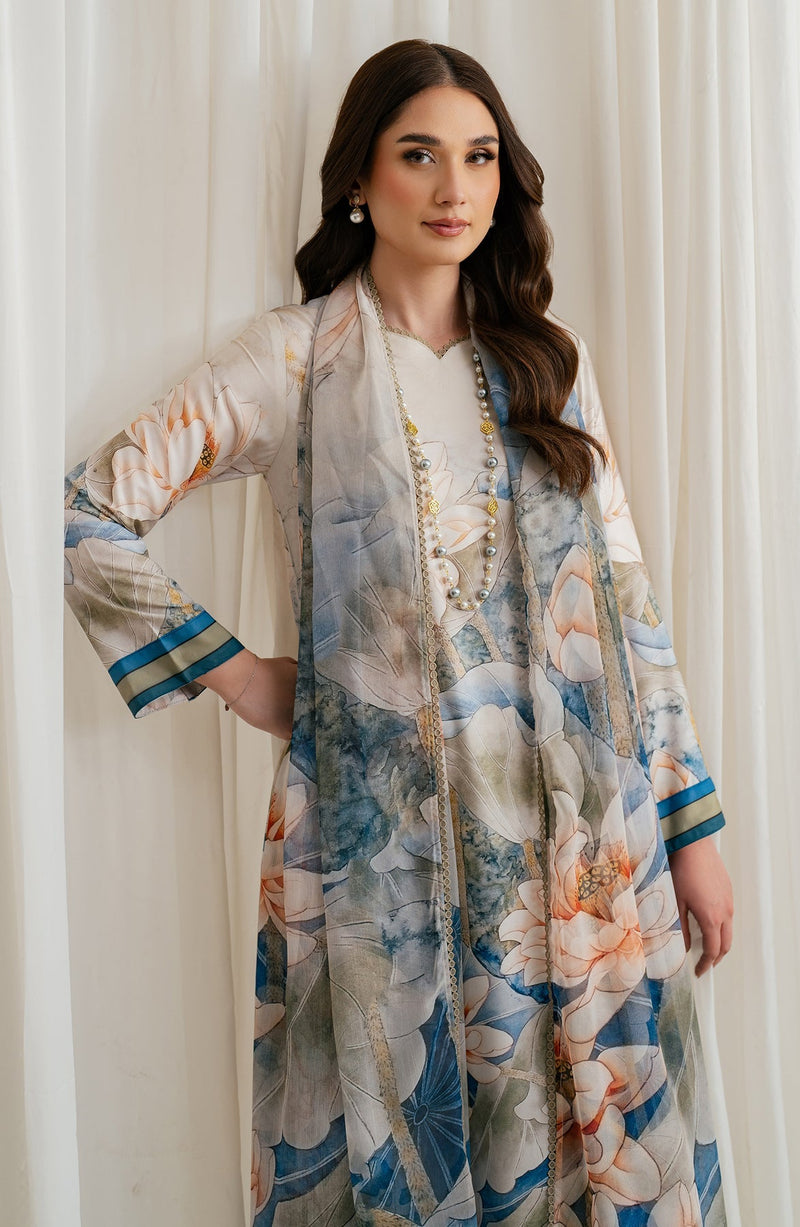 Zarif | Prints 24 |  ZGS 03 ASLAAN by Zarif - Designer Dress - Type: Ladies Clothes - Available at Libayah - 100% Original