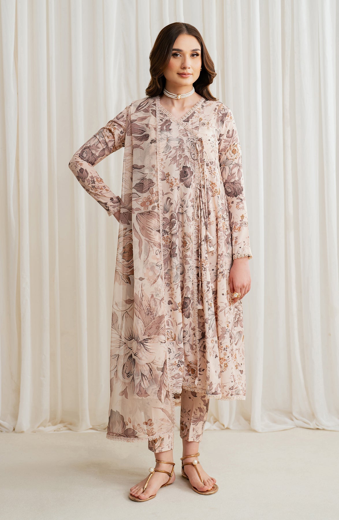 Zarif | Prints 24 |  ZGS 09 NISHA by Zarif - Designer Dress - Type: Ladies Clothes - Available at Libayah - 100% Original