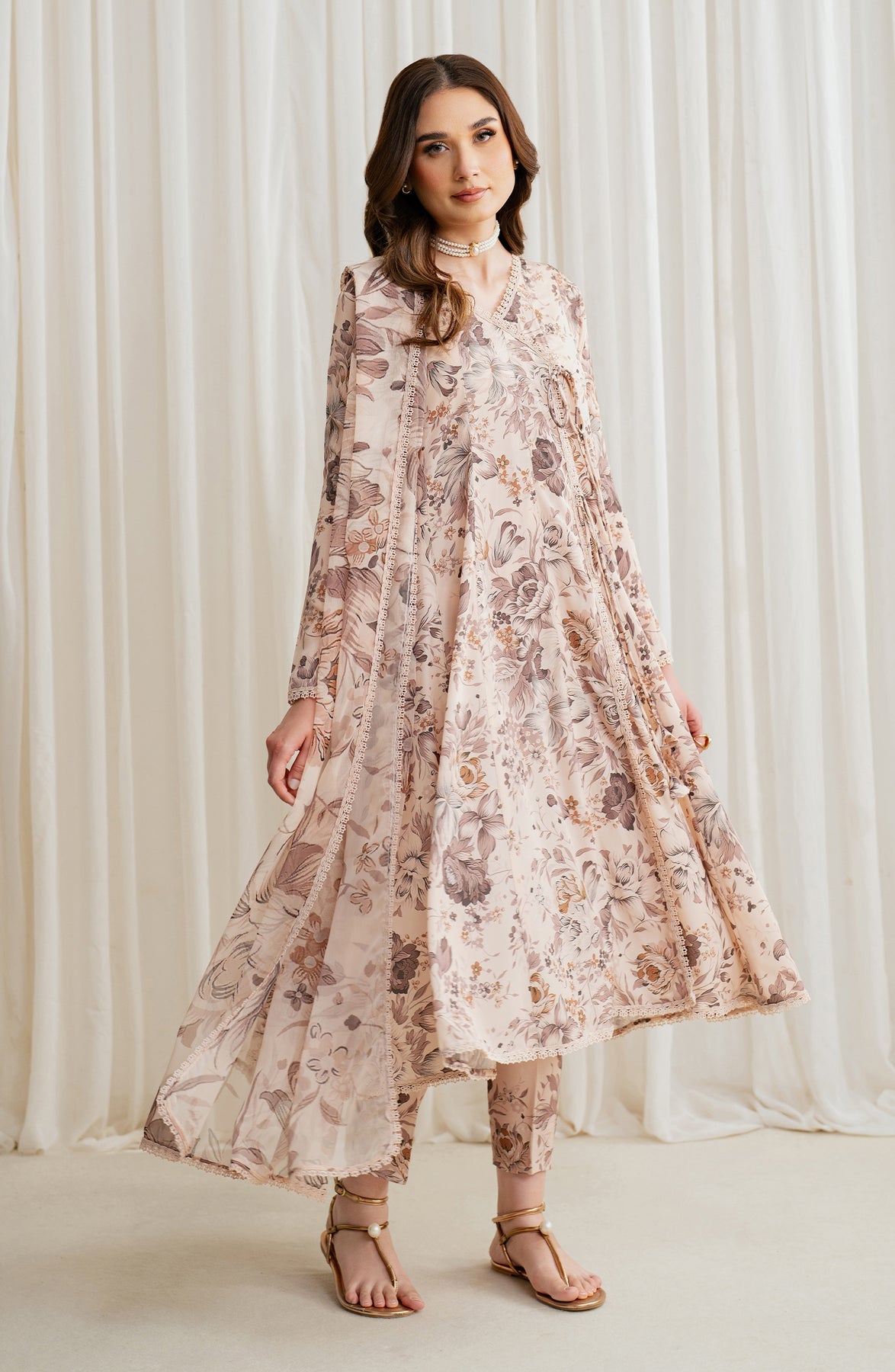 Zarif | Prints 24 |  ZGS 09 NISHA by Zarif - Designer Dress - Type: Ladies Clothes - Available at Libayah - 100% Original