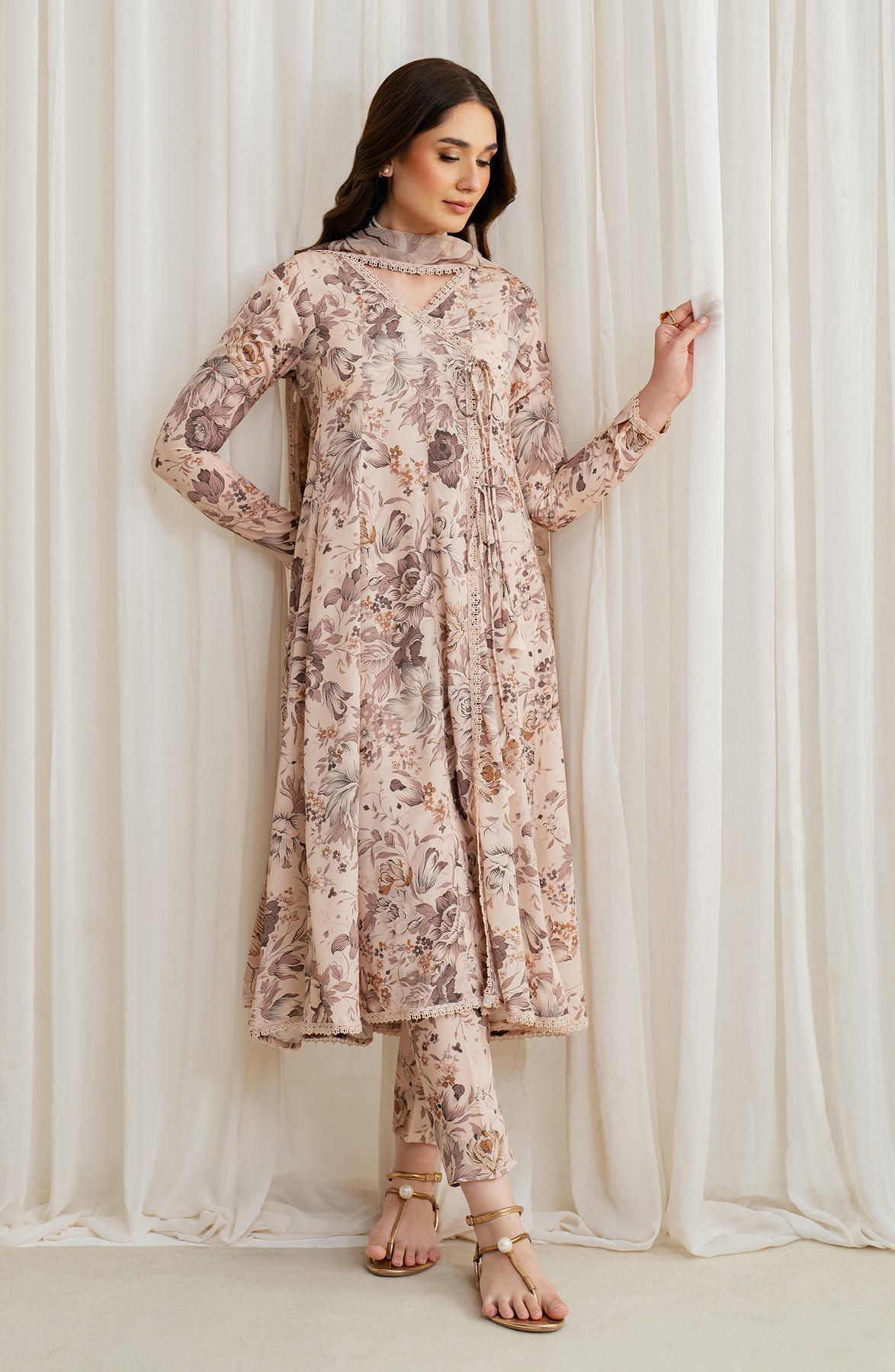 Zarif | Prints 24 |  ZGS 09 NISHA by Zarif - Designer Dress - Type: Ladies Clothes - Available at Libayah - 100% Original
