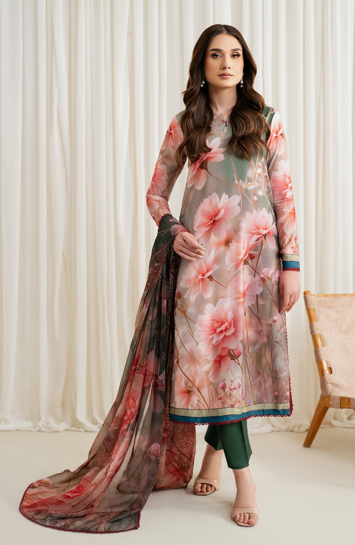 Zarif | Prints 24 |  ZGS 08 INSIAH by Zarif - Designer Dress - Type: Ladies Clothes - Available at Libayah - 100% Original