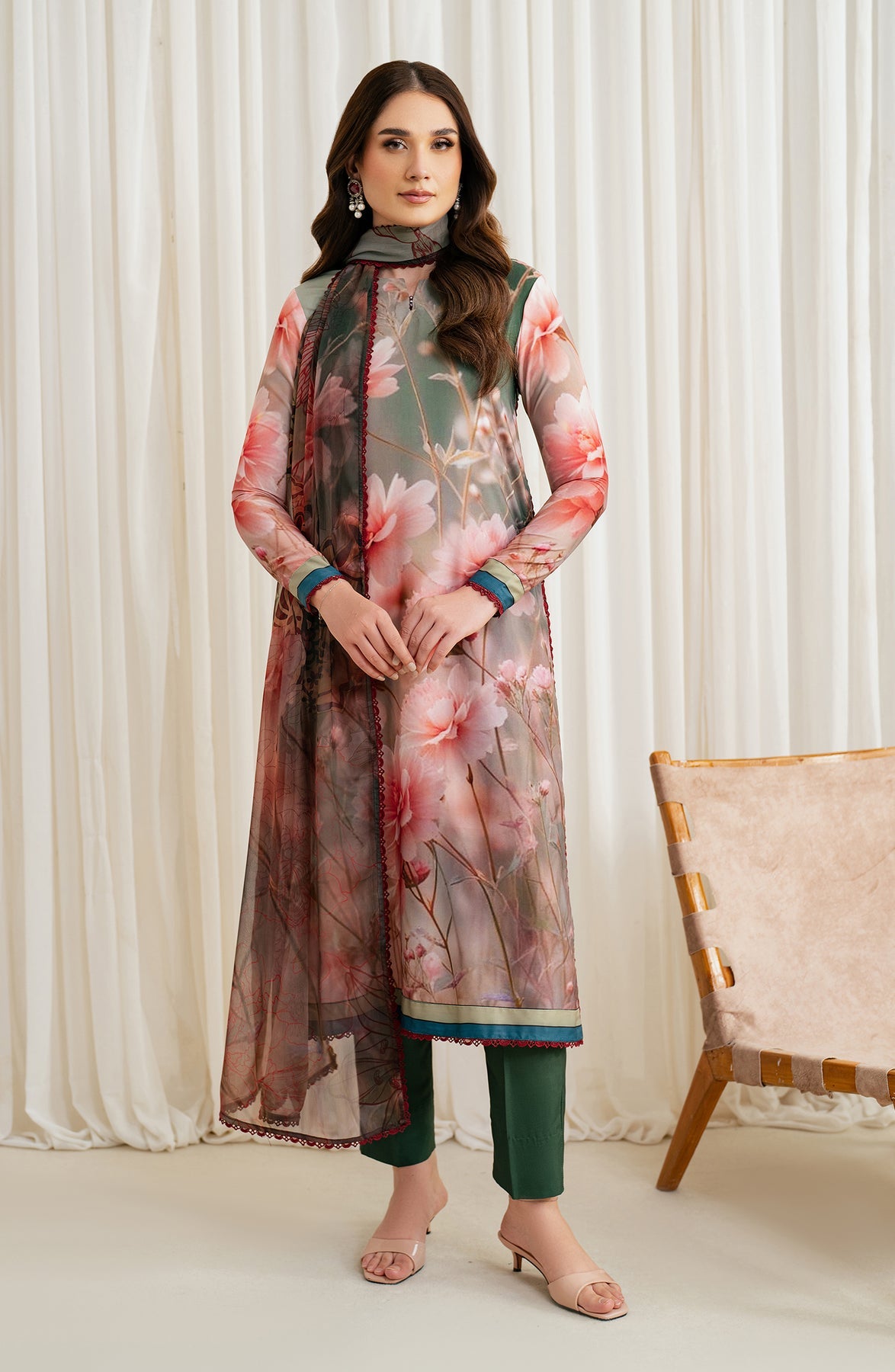 Zarif | Prints 24 |  ZGS 08 INSIAH by Zarif - Designer Dress - Type: Ladies Clothes - Available at Libayah - 100% Original