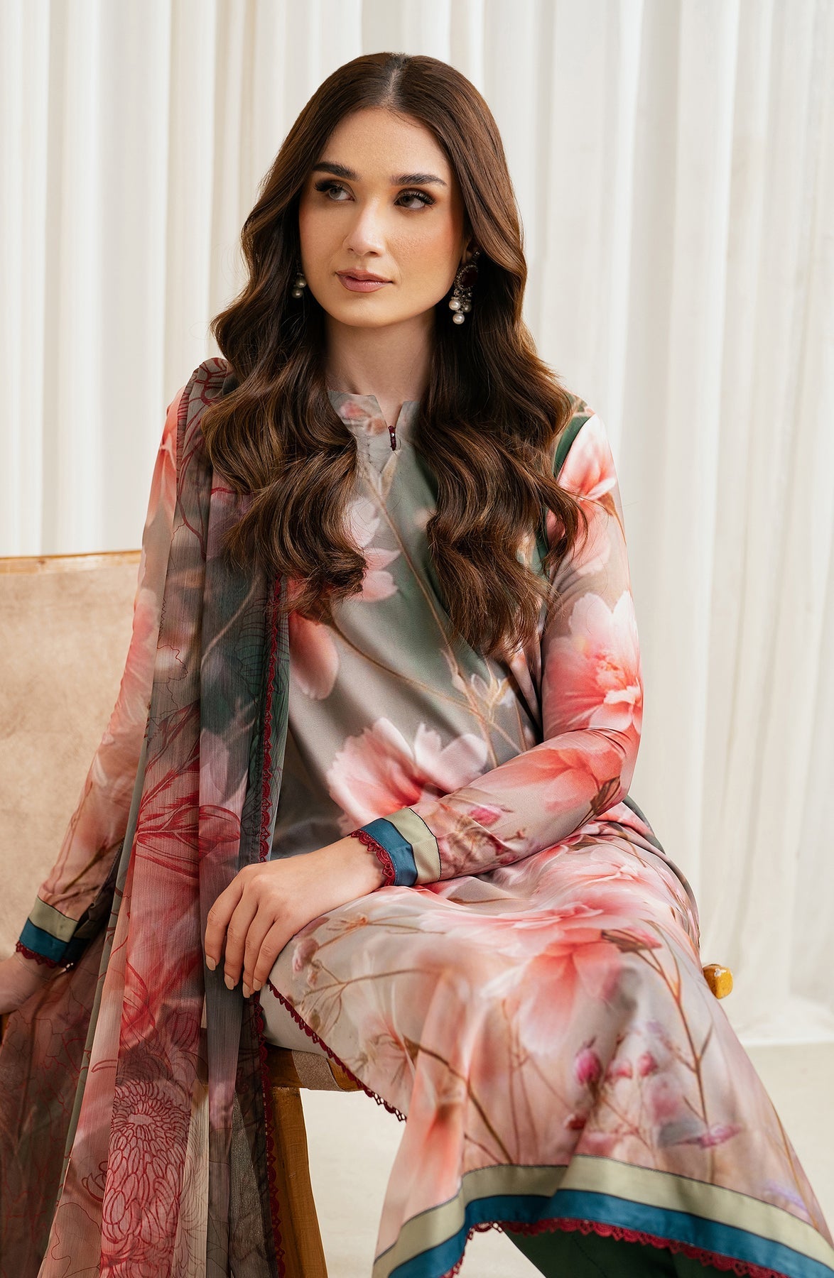 Zarif | Prints 24 |  ZGS 08 INSIAH by Zarif - Designer Dress - Type: Ladies Clothes - Available at Libayah - 100% Original