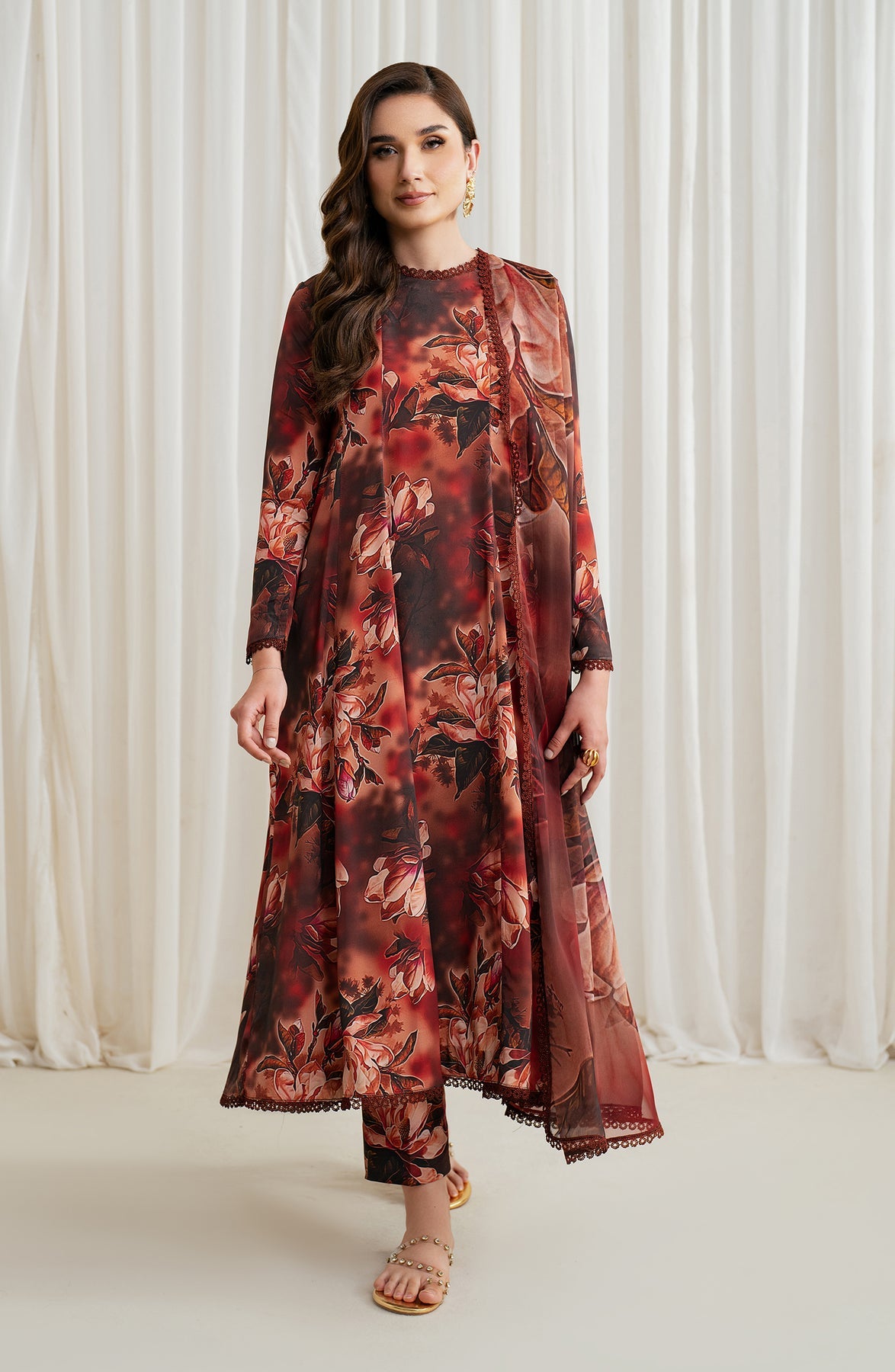 Zarif | Prints 24 |  ZGS 10 CLAIRE by Zarif - Designer Dress - Type: Ladies Clothes - Available at Libayah - 100% Original