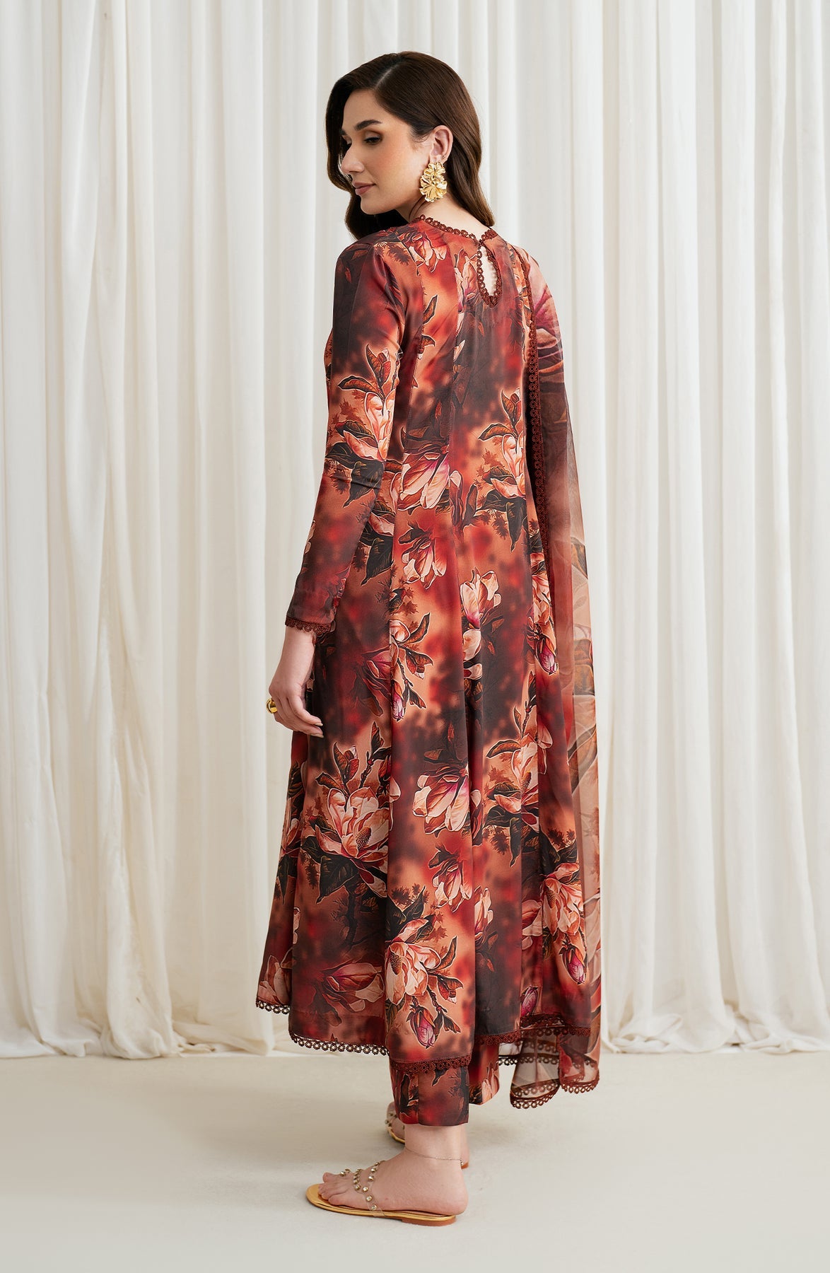 Zarif | Prints 24 |  ZGS 10 CLAIRE by Zarif - Designer Dress - Type: Ladies Clothes - Available at Libayah - 100% Original
