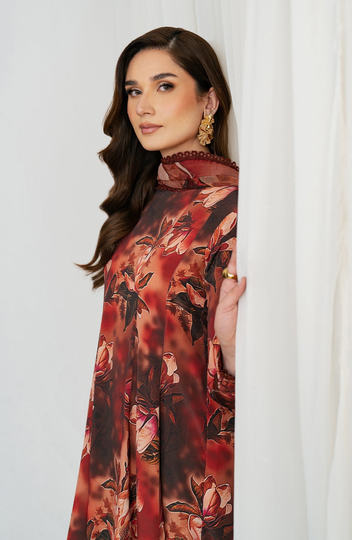 Zarif | Prints 24 |  ZGS 10 CLAIRE by Zarif - Designer Dress - Type: Ladies Clothes - Available at Libayah - 100% Original