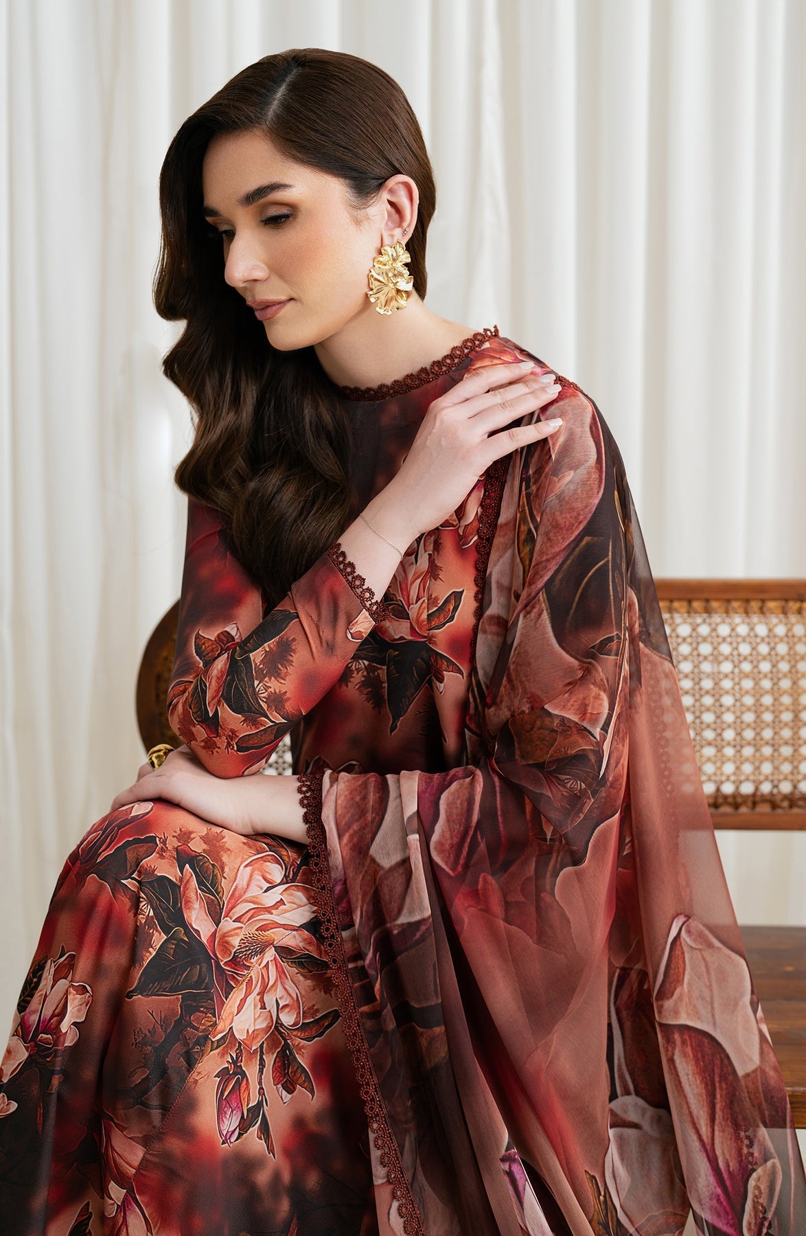 Zarif | Prints 24 |  ZGS 10 CLAIRE by Zarif - Designer Dress - Type: Ladies Clothes - Available at Libayah - 100% Original