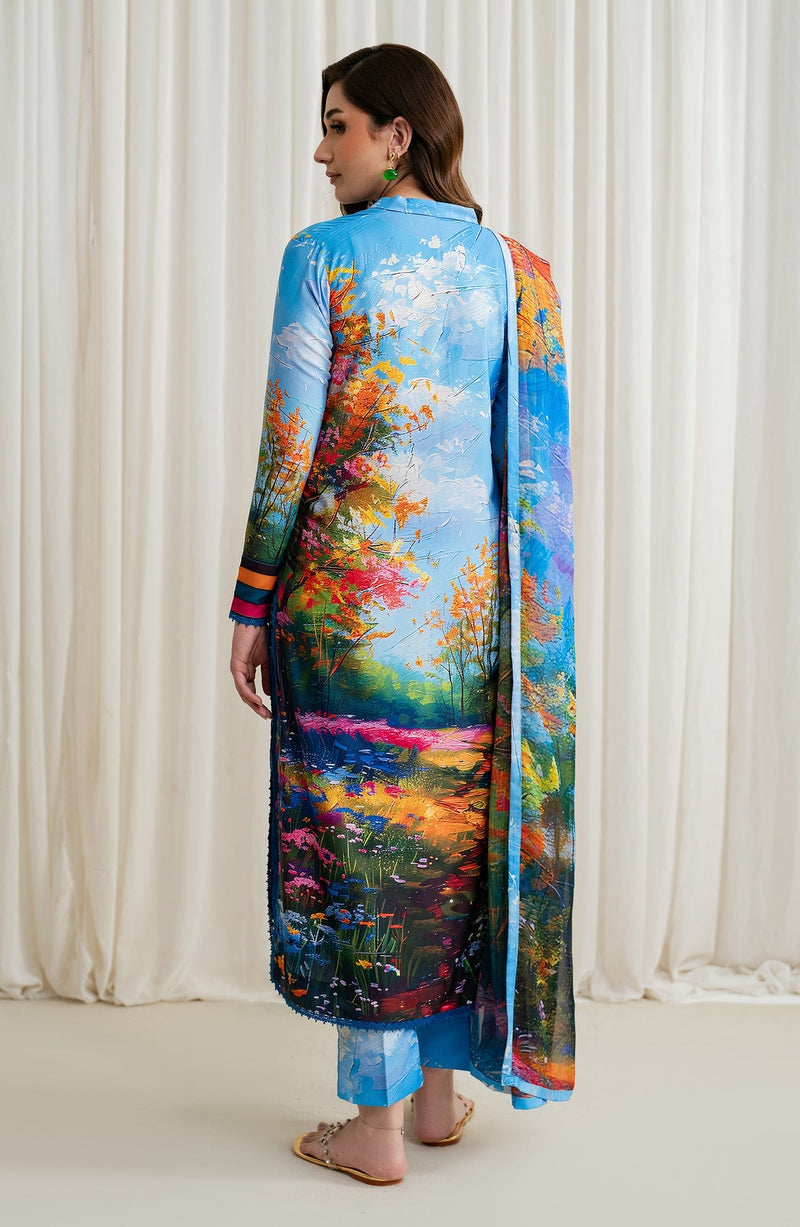 Zarif | Prints 24 |  ZGS 11 GEORGIA by Zarif - Designer Dress - Type: Ladies Clothes - Available at Libayah - 100% Original