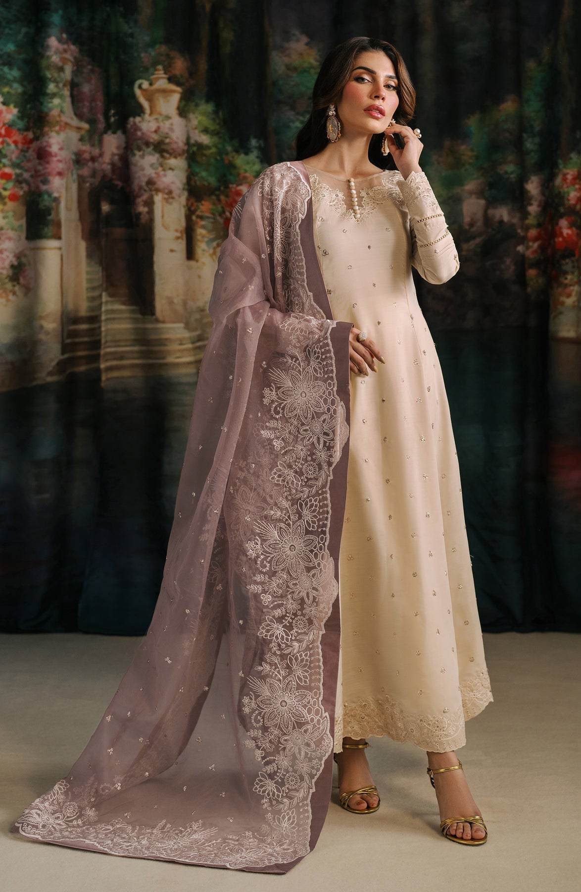 Zarif | Raw Silk | ZRF-RW-01 ANORA by Zarif - Designer Dress - Type: Ladies Clothes - Available at Libayah - 100% Original