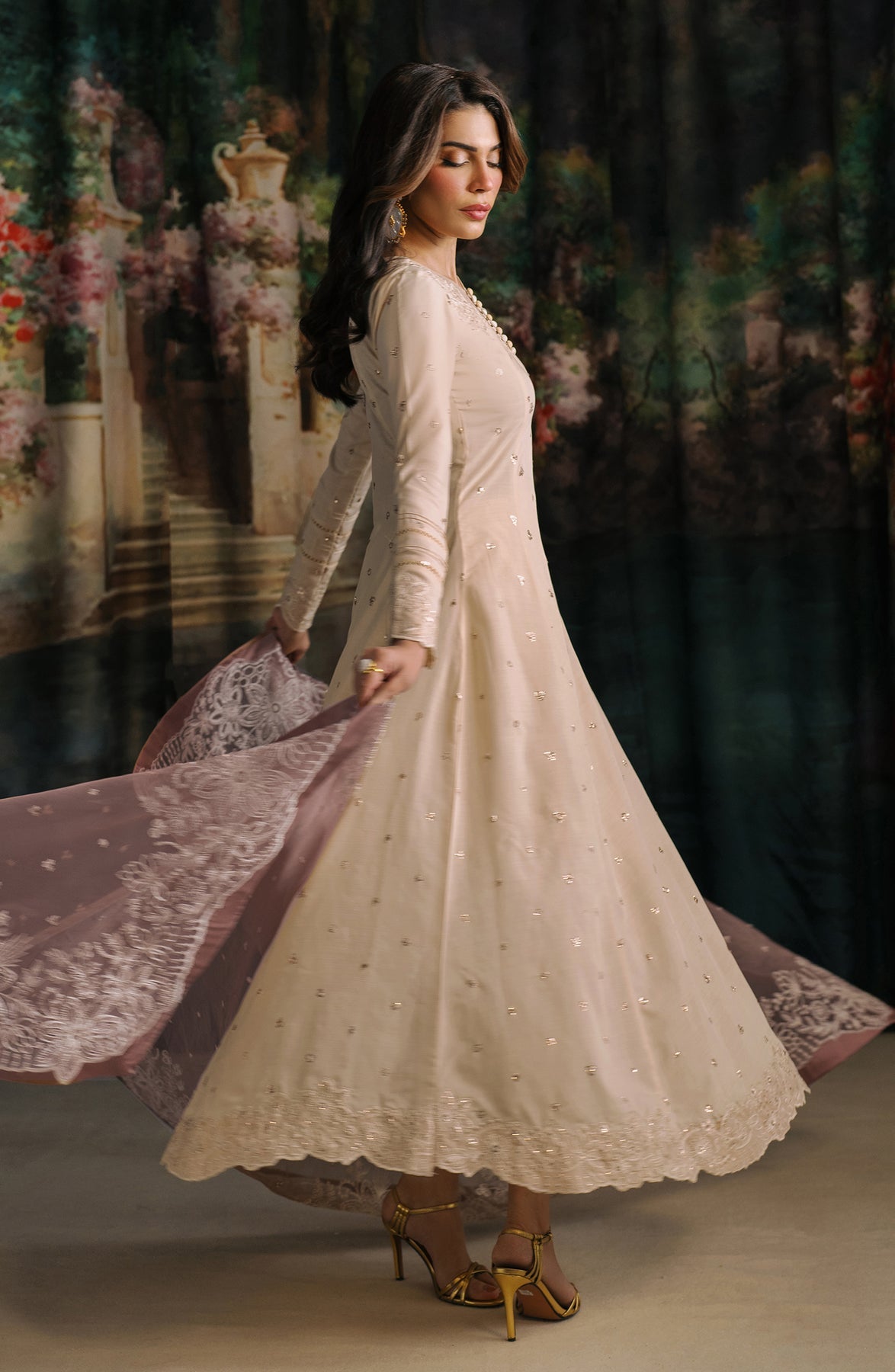 Zarif | Raw Silk | ZRF-RW-01 ANORA by Zarif - Designer Dress - Type: Ladies Clothes - Available at Libayah - 100% Original