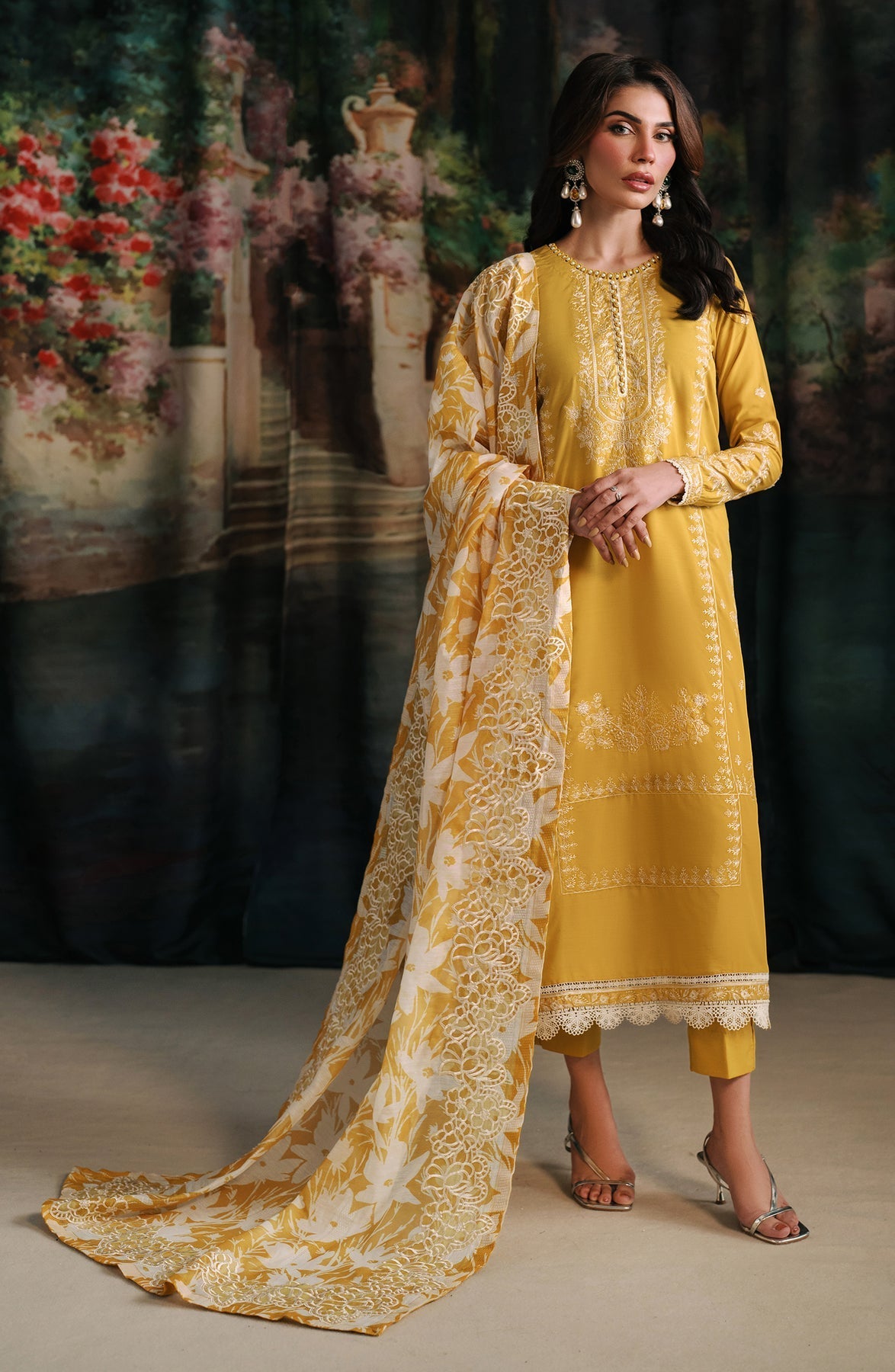 Zarif | Raw Silk | ZRF-RW-06 AZAL by Zarif - Designer Dress - Type: Ladies Clothes - Available at Libayah - 100% Original