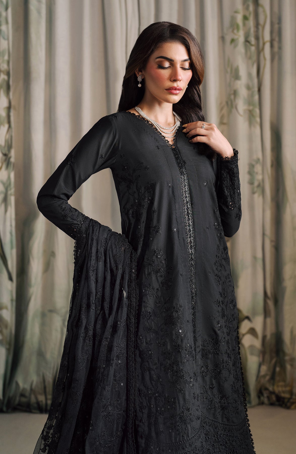 Zarif | Raw Silk | ZRF-RW-02 ZIVAH by Zarif - Designer Dress - Type: Ladies Clothes - Available at Libayah - 100% Original