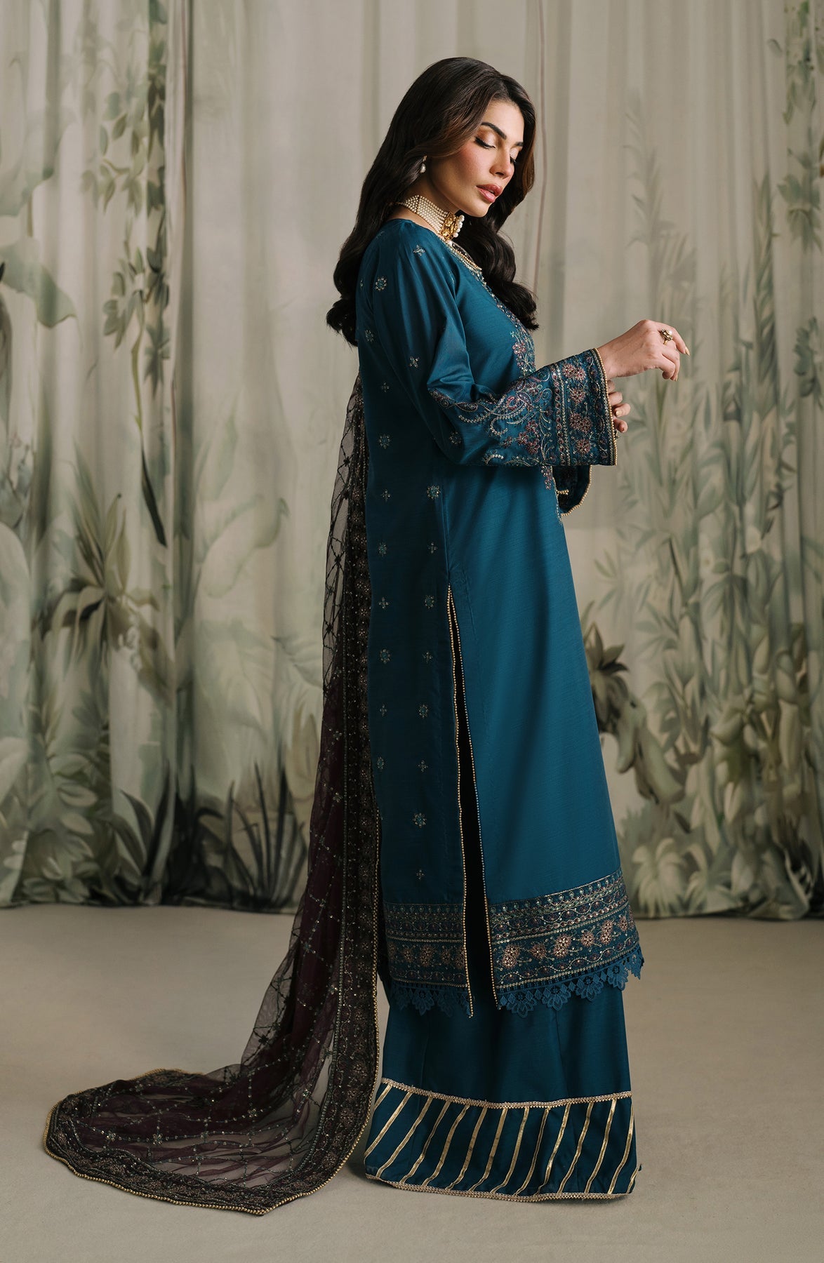 Zarif | Raw Silk | ZRF-RW-03 REENA by Zarif - Designer Dress - Type: Ladies Clothes - Available at Libayah - 100% Original