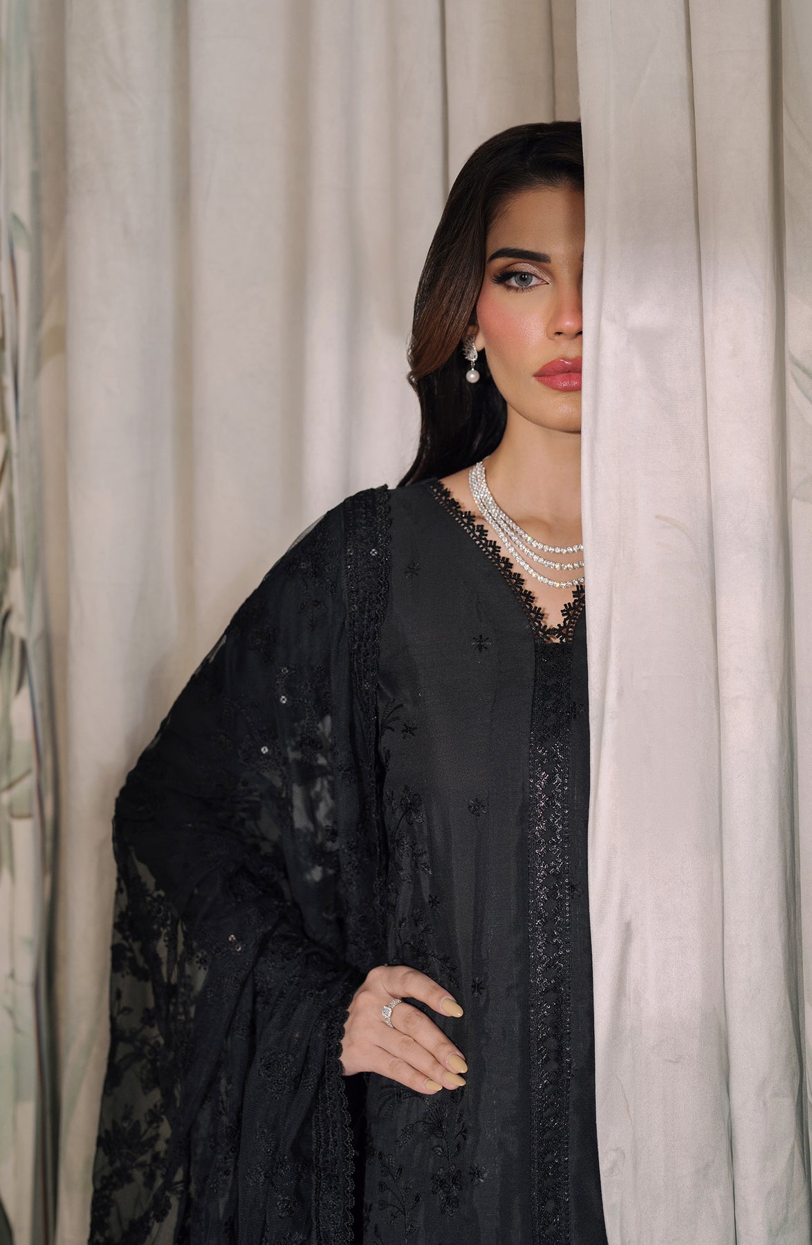 Zarif | Raw Silk | ZRF-RW-02 ZIVAH by Zarif - Designer Dress - Type: Ladies Clothes - Available at Libayah - 100% Original