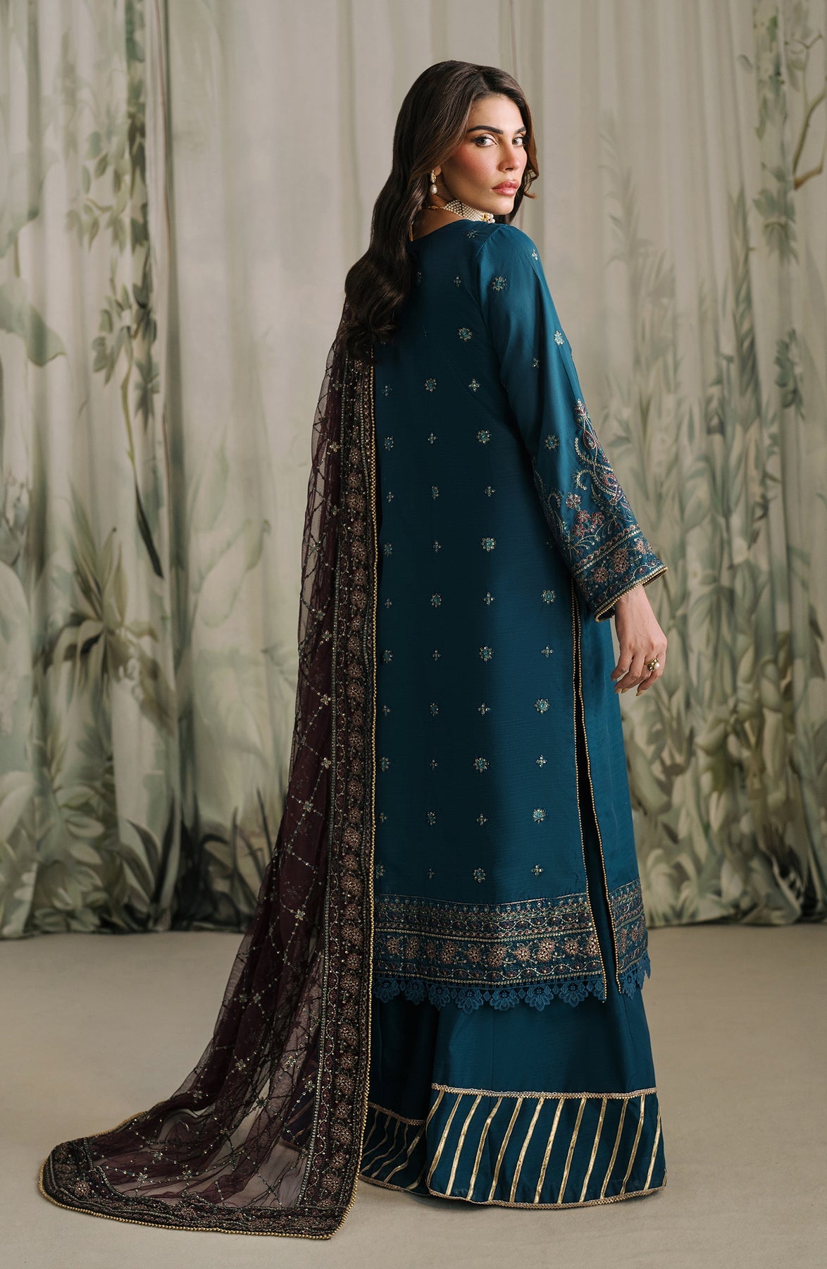 Zarif | Raw Silk | ZRF-RW-03 REENA by Zarif - Designer Dress - Type: Ladies Clothes - Available at Libayah - 100% Original
