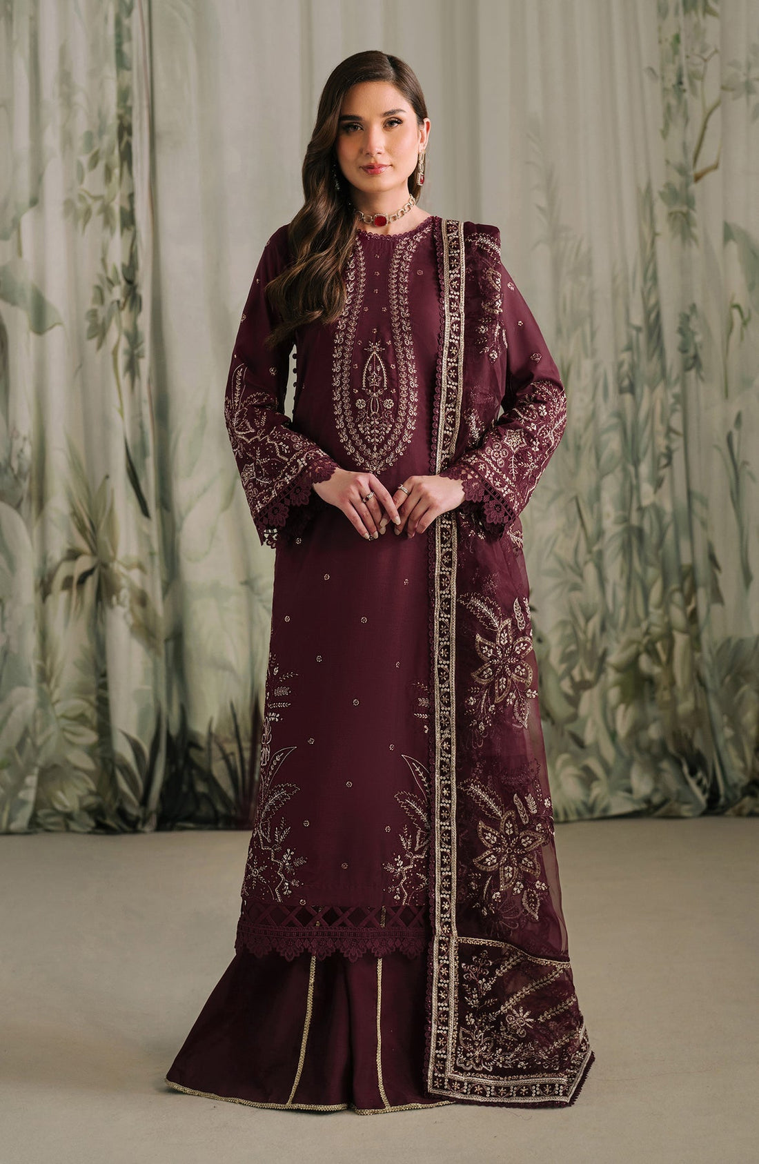 Zarif | Raw Silk | ZRF-RW-04 LIANA by Zarif - Designer Dress - Type: Ladies Clothes - Available at Libayah - 100% Original