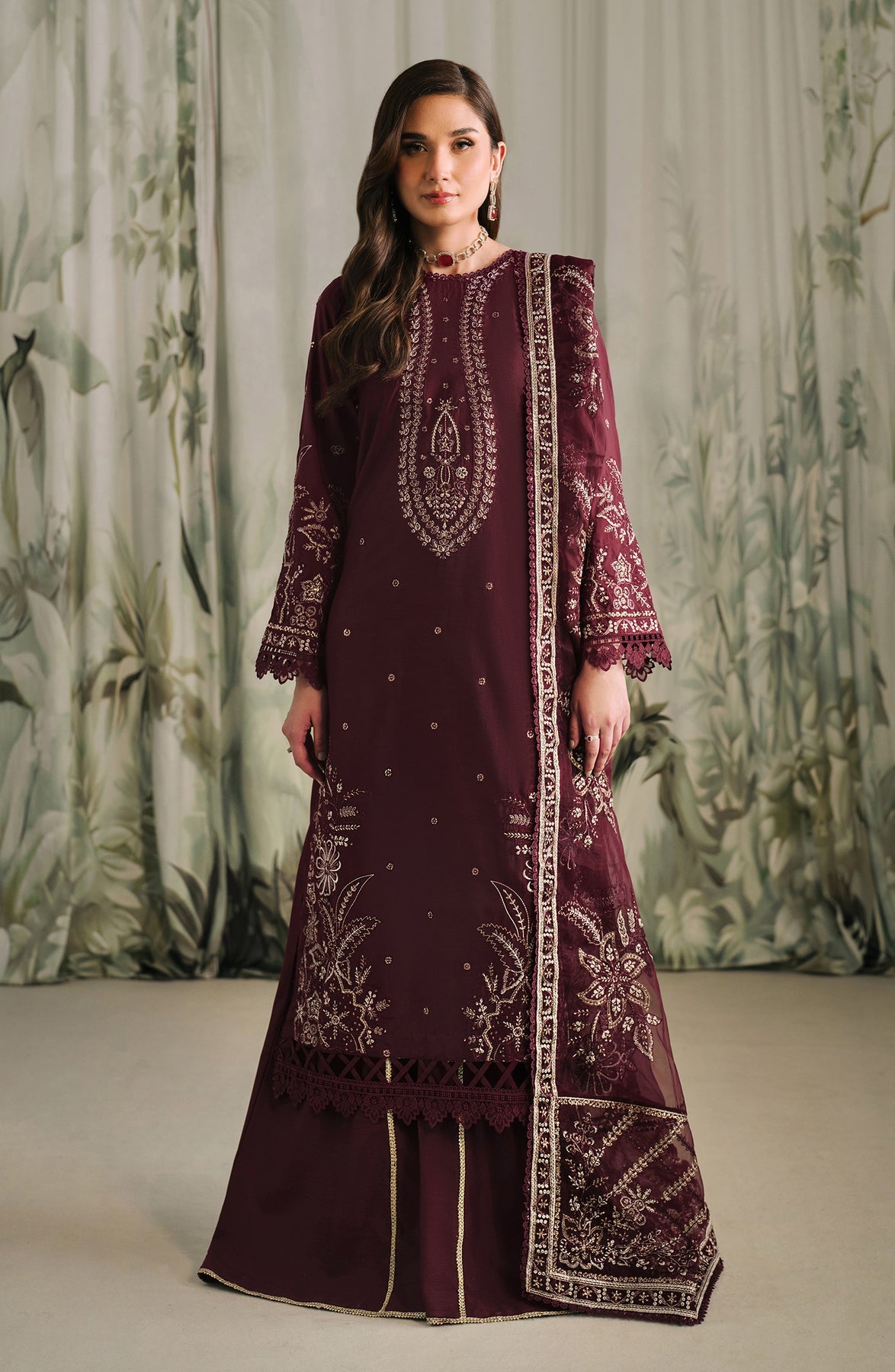 Zarif | Raw Silk | ZRF-RW-04 LIANA by Zarif - Designer Dress - Type: Ladies Clothes - Available at Libayah - 100% Original