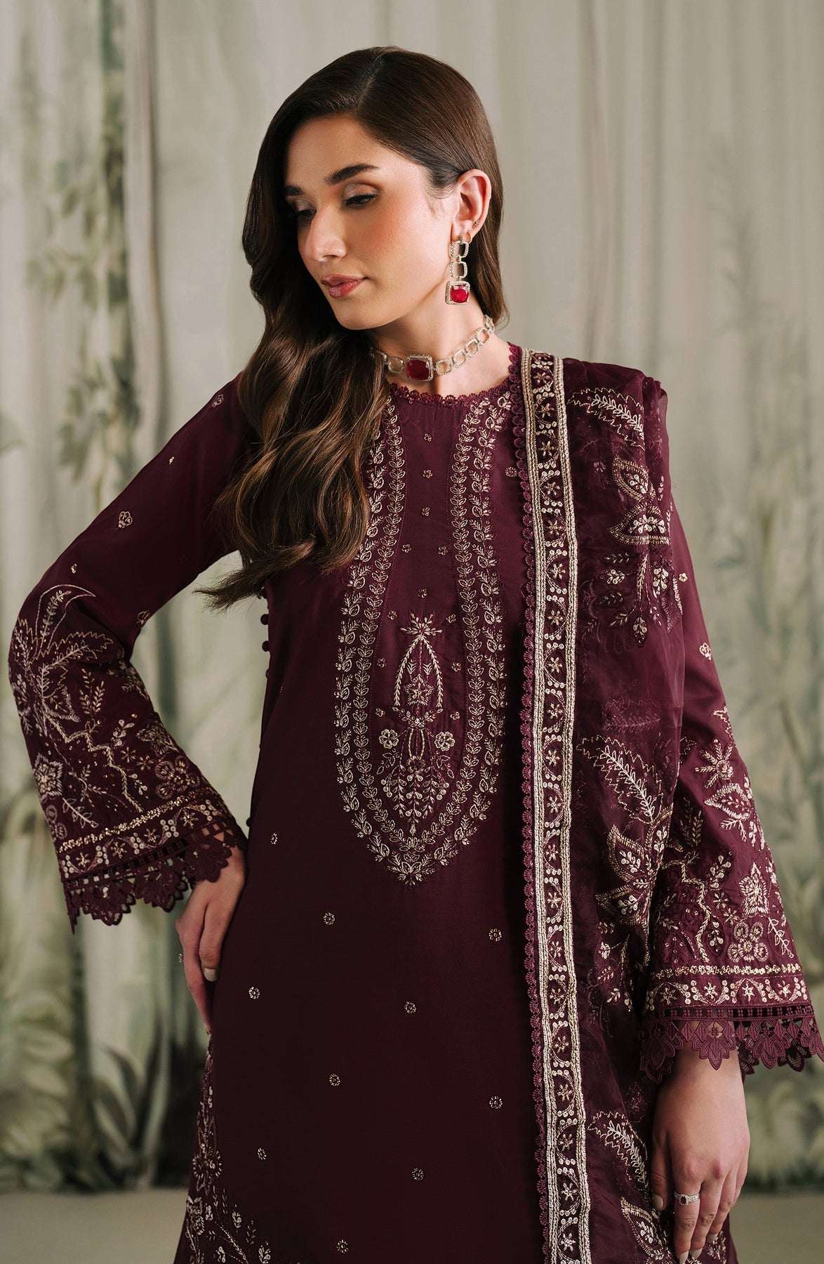 Zarif | Raw Silk | ZRF-RW-04 LIANA by Zarif - Designer Dress - Type: Ladies Clothes - Available at Libayah - 100% Original