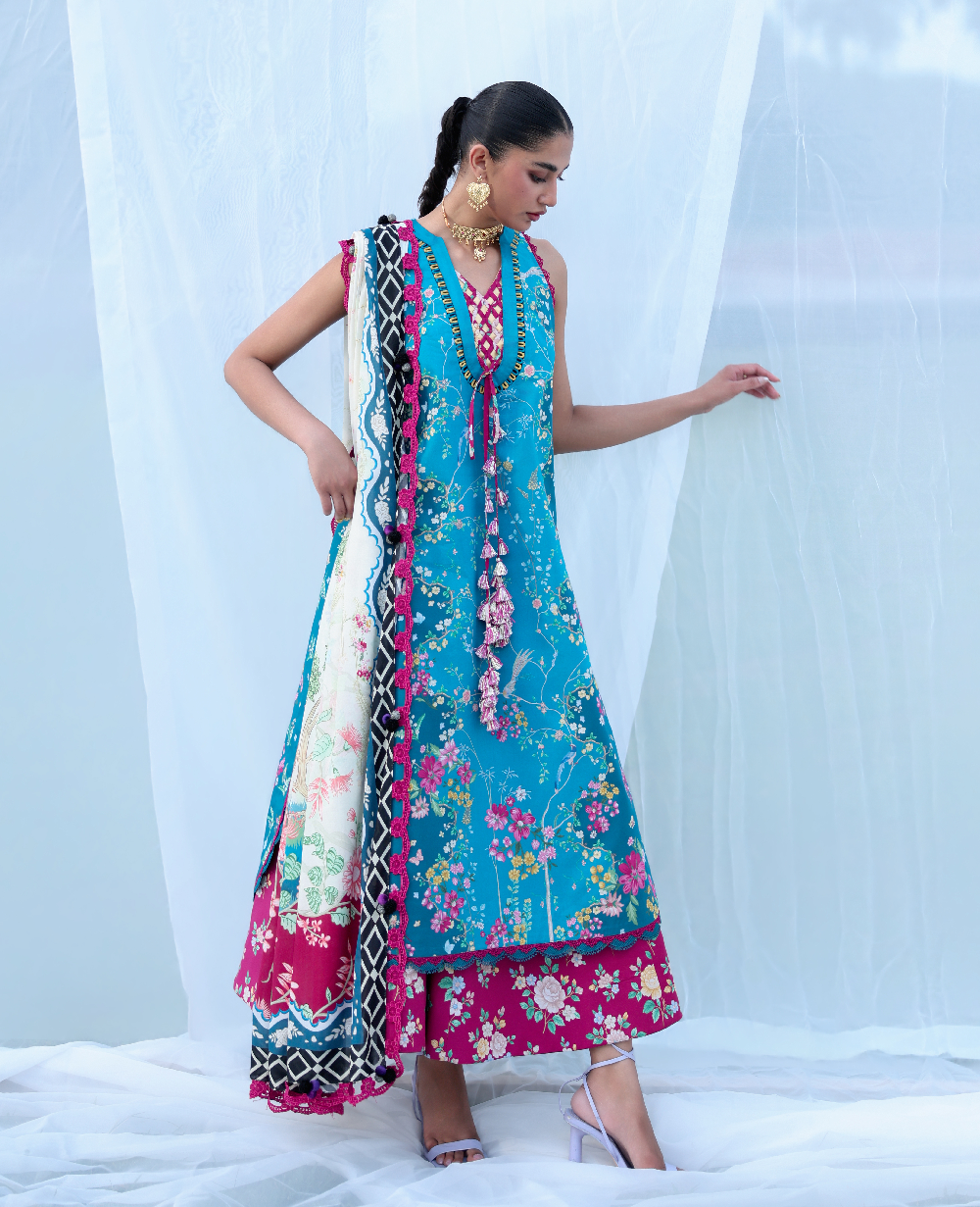 Republic Womenswear | Neoma Summer Prints 26 |Zariyah by Republic Womenswear - Designer Dress  - Type : Ladies Clothes - Available at Libayah - 100% Original 