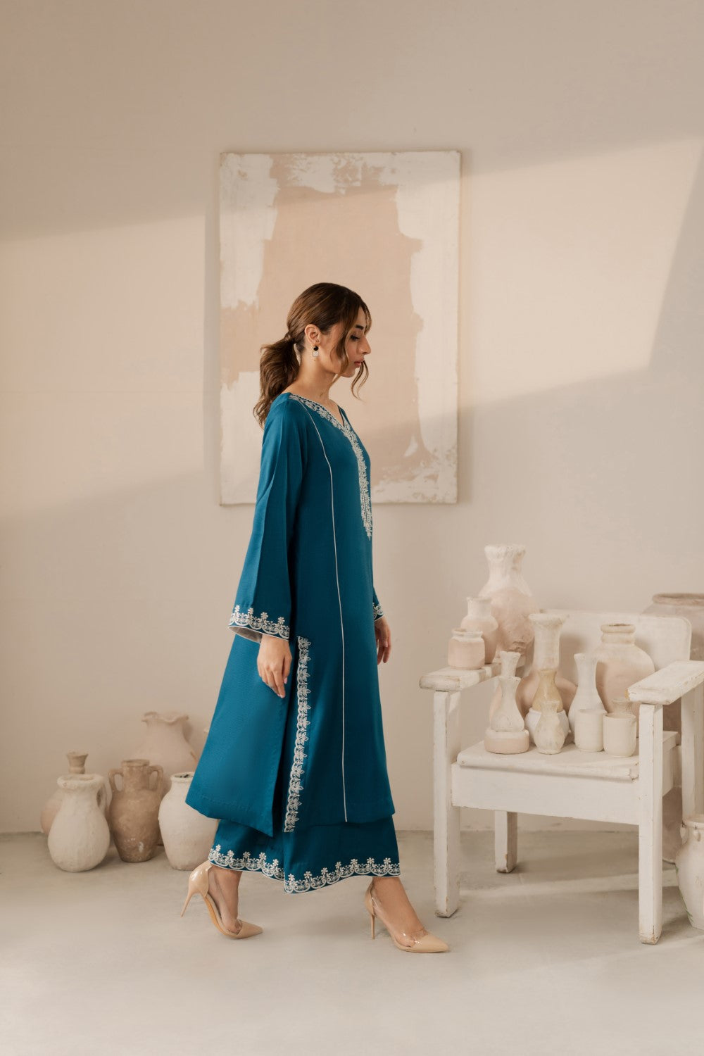 Vintage | Raqsam Winter Drop | Sima by Vintage - Designer Dress - Type: Ladies Clothes - Available at Libayah - 100% Original