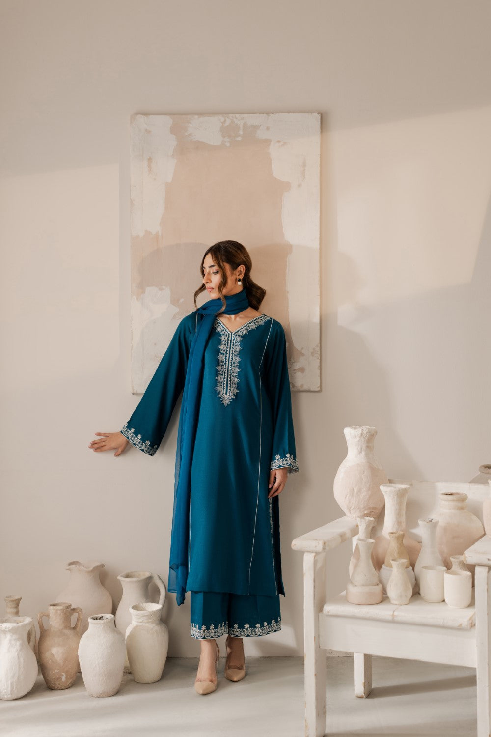 Vintage | Raqsam Winter Drop | Sima by Vintage - Designer Dress - Type: Ladies Clothes - Available at Libayah - 100% Original