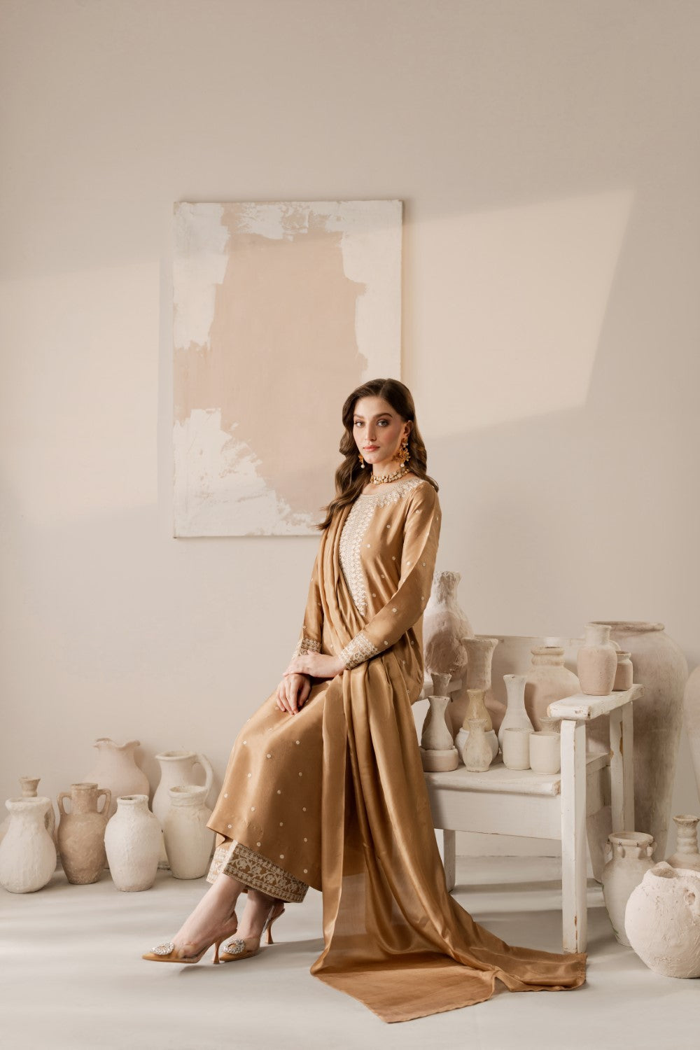 Vintage | Raqsam Winter Drop | Sona by Vintage - Designer Dress - Type: Ladies Clothes - Available at Libayah - 100% Original