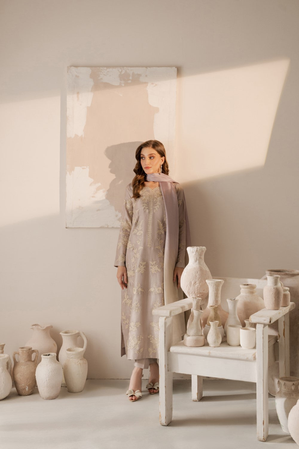 Vintage | Raqsam Winter Drop | Zen by Vintage - Designer Dress - Type: Ladies Clothes - Available at Libayah - 100% Original