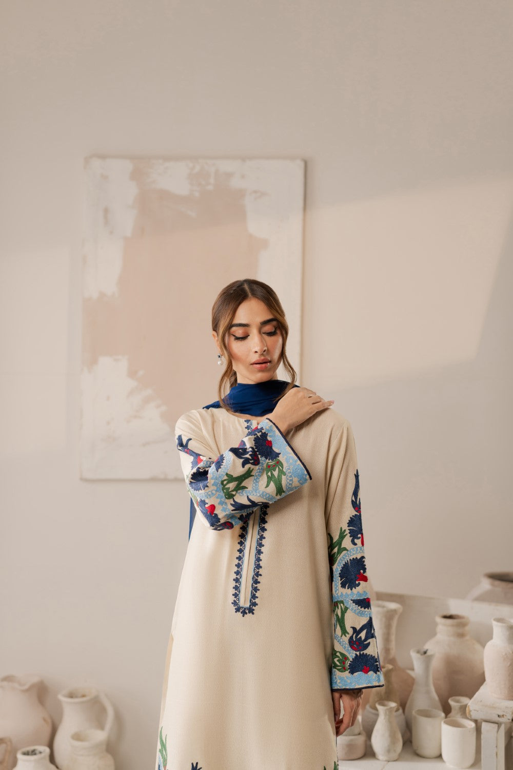 Vintage | Raqsam Winter Drop | Amyrah by Vintage - Designer Dress - Type: Ladies Clothes - Available at Libayah - 100% Original