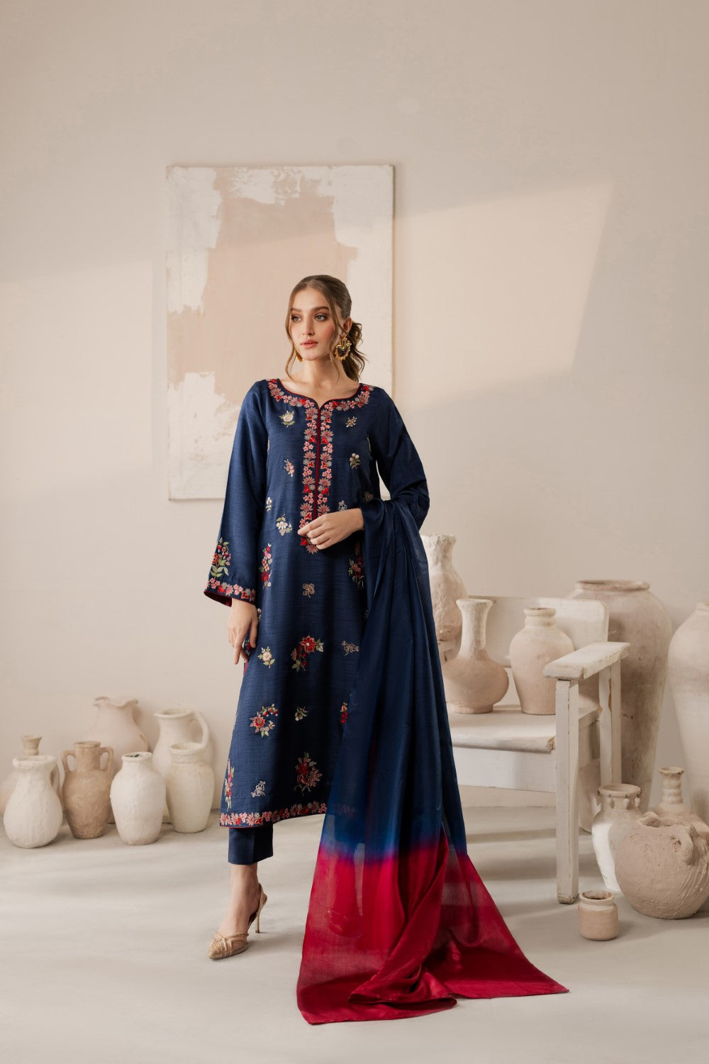 Vintage | Raqsam Winter Drop | Izmia by Vintage - Designer Dress - Type: Ladies Clothes - Available at Libayah - 100% Original