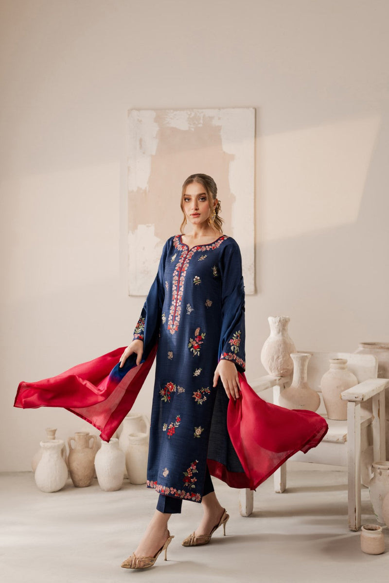 Vintage | Raqsam Winter Drop | Izmia by Vintage - Designer Dress - Type: Ladies Clothes - Available at Libayah - 100% Original